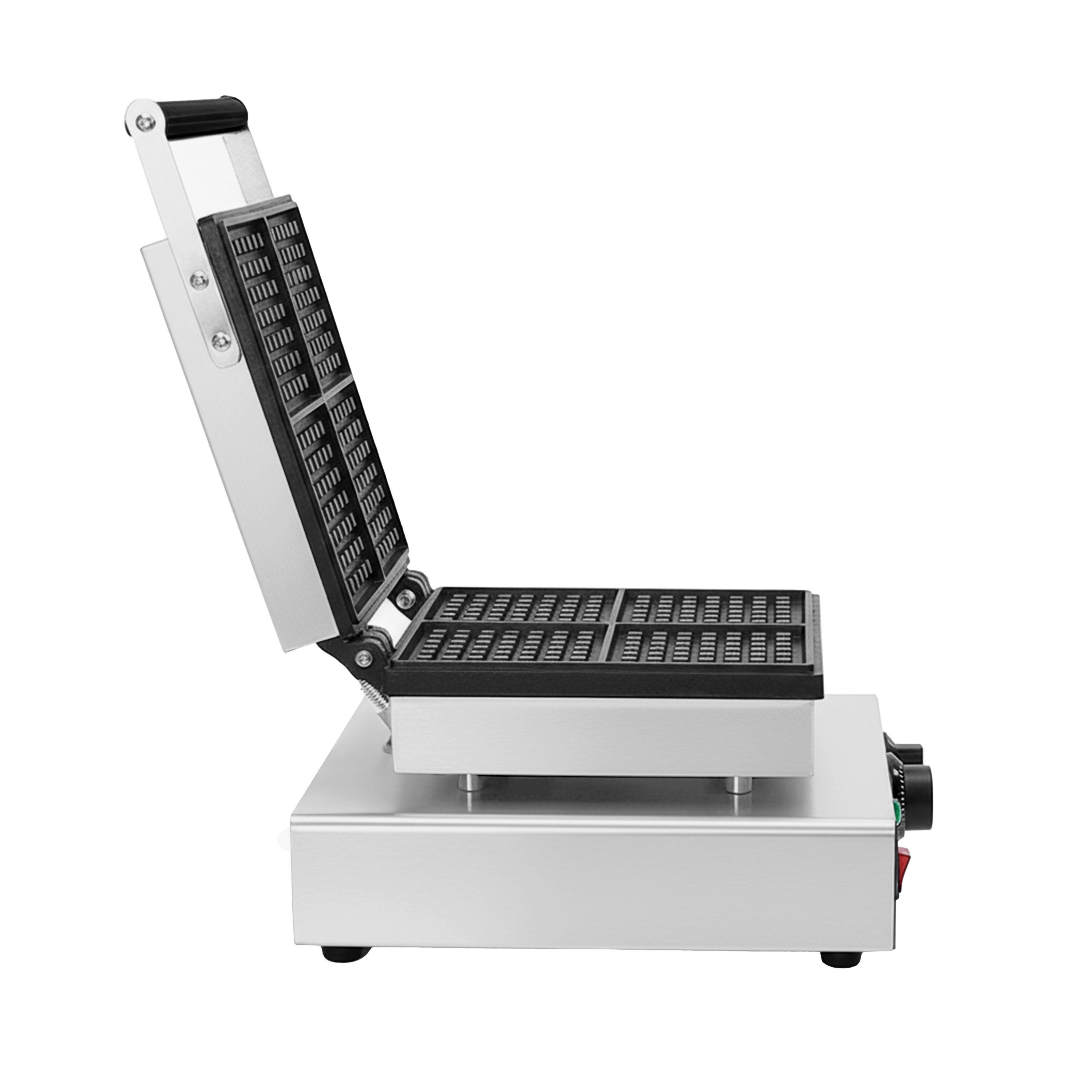 Gaufrier – simple – manuel – 1,75 kW – Forme : 4 gaufres de Bruxelles