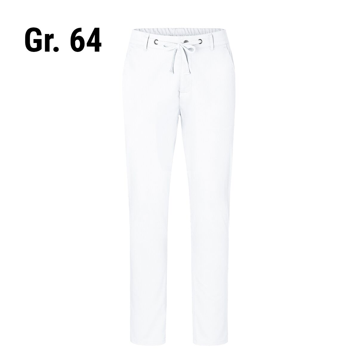KARLOWSKY | Pantalon chino moderne stretch homme - Blanc - Taille : 64