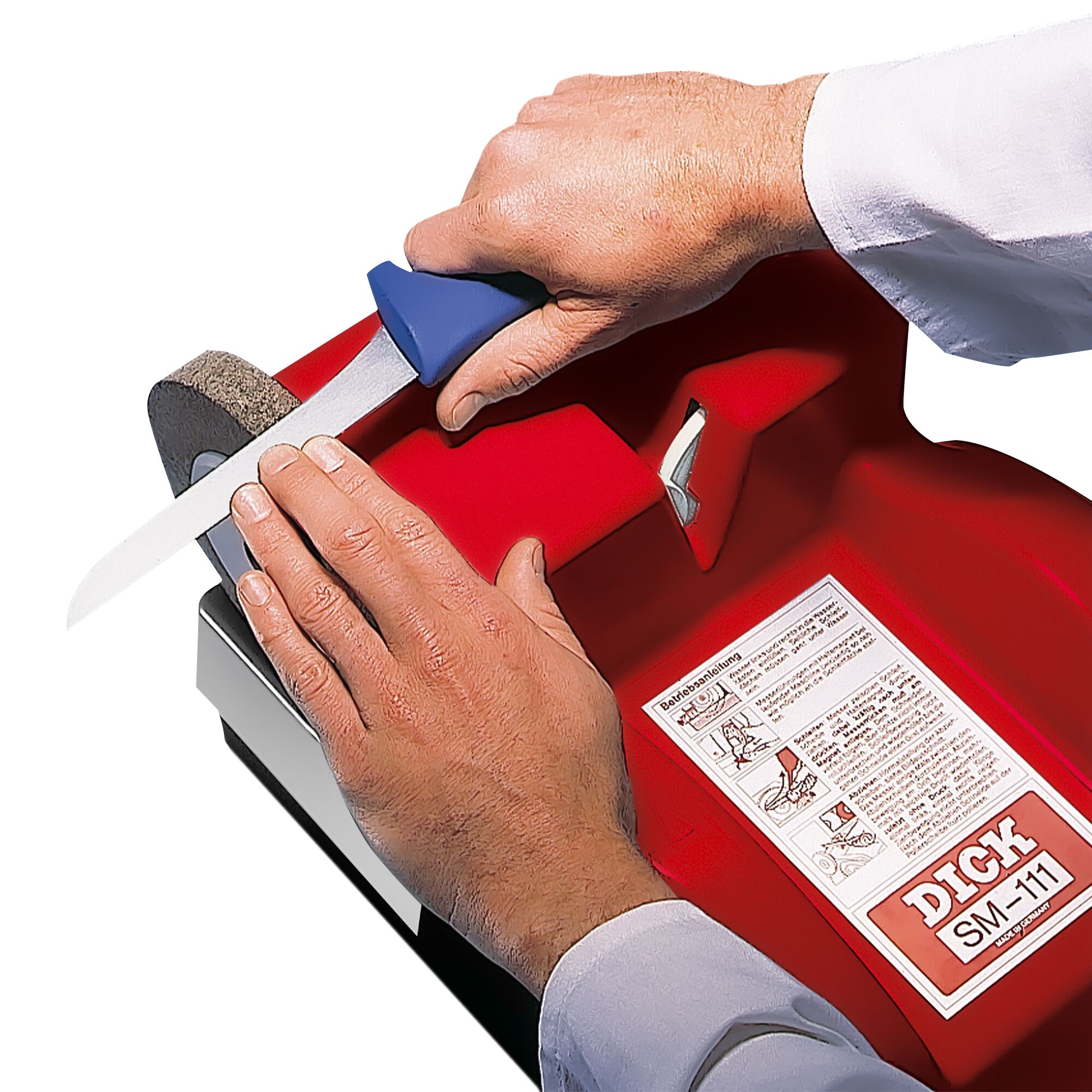 F. DICK | SM-111 Knife Sharpening & Honing Machine – Water-cooled diamond wheels - 230V - 130W