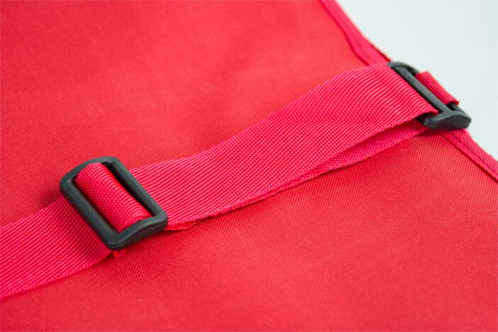 Sac à pizza / Sac isotherme - pour 8 boîtes à pizza 37x37cm - Rouge