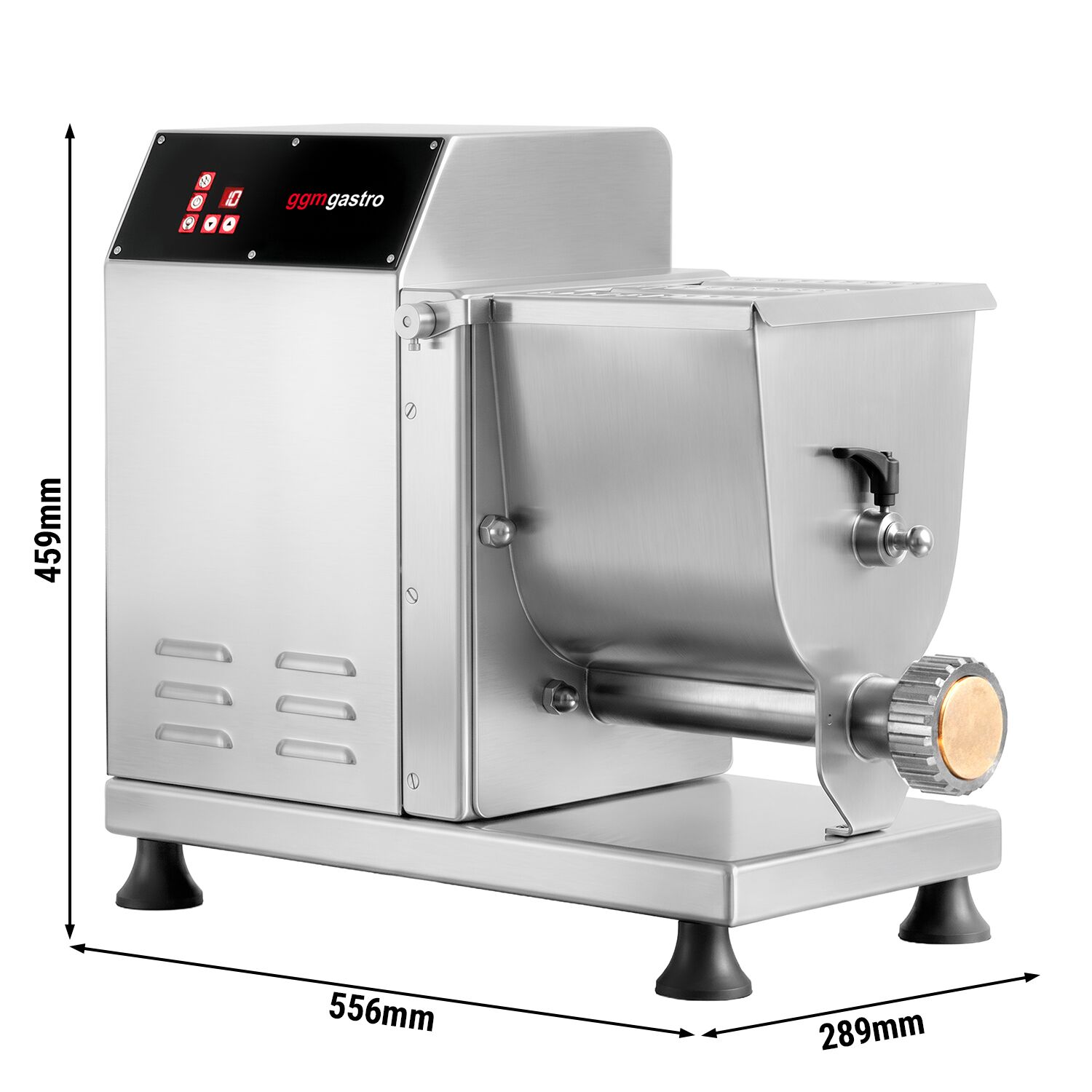 Machine à pâtes électrique - 8 kg/h - 370 Watt - incl. matrice aveugle