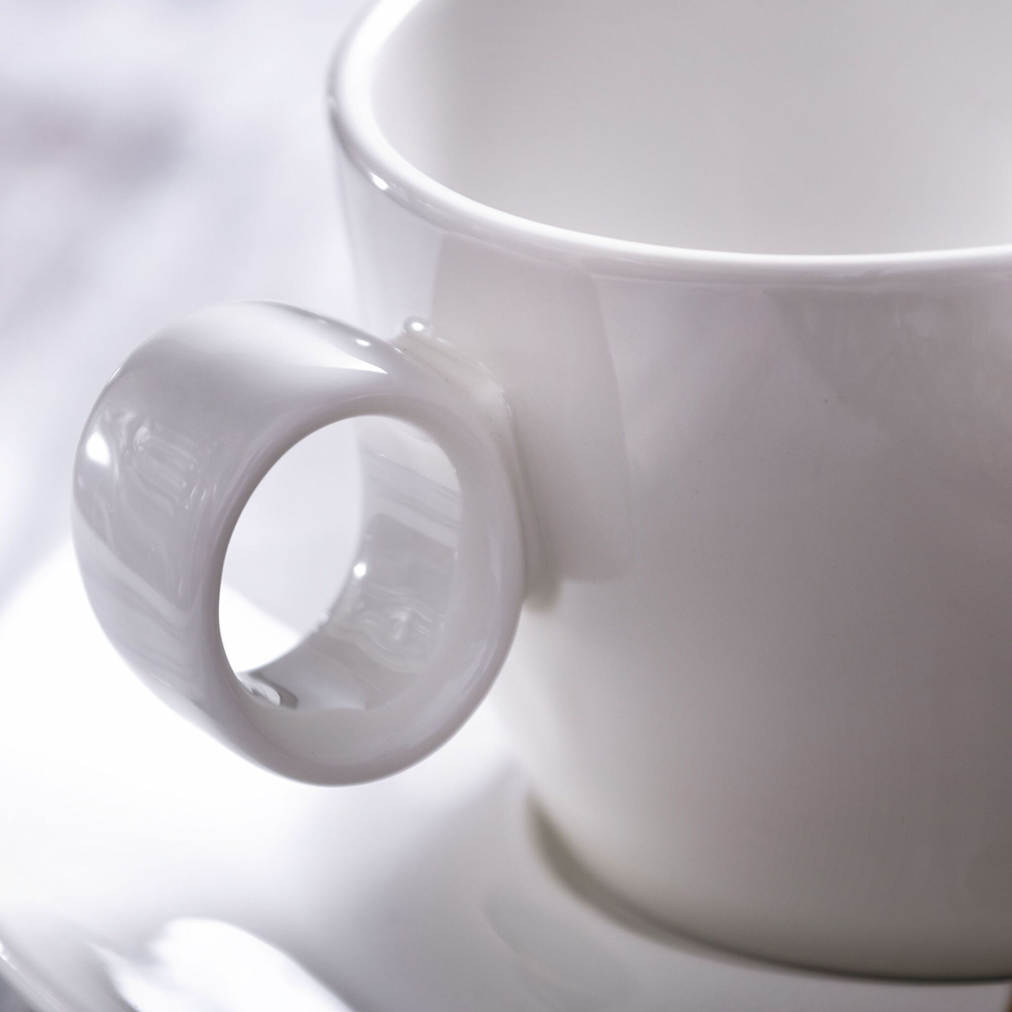 (6 pièces) LUX – Tasse à café Maastricht – 190 ml – Ivoire