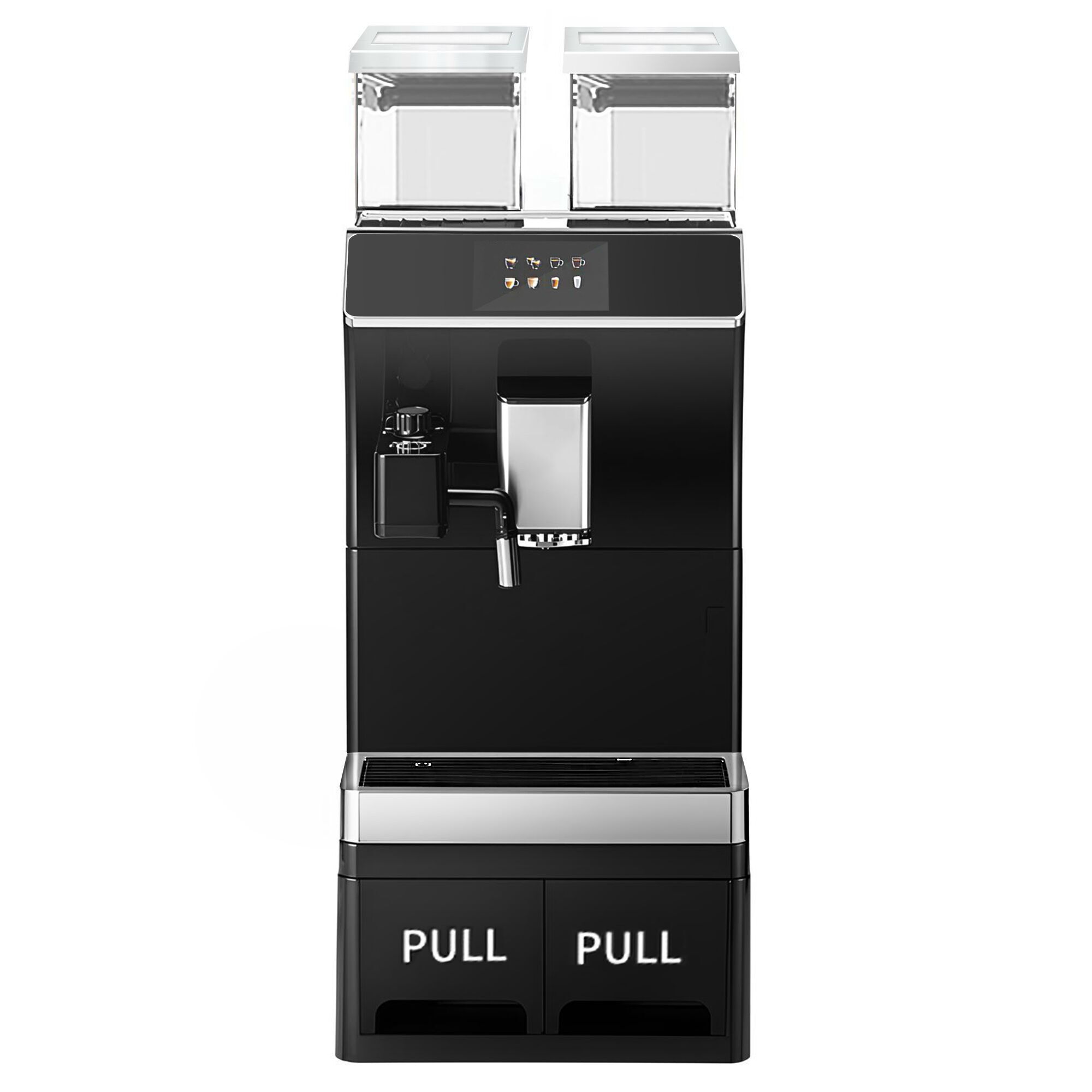 Commercial Bean to Cup Coffee Machine - 16 Drink Options - 5" Touchscreen