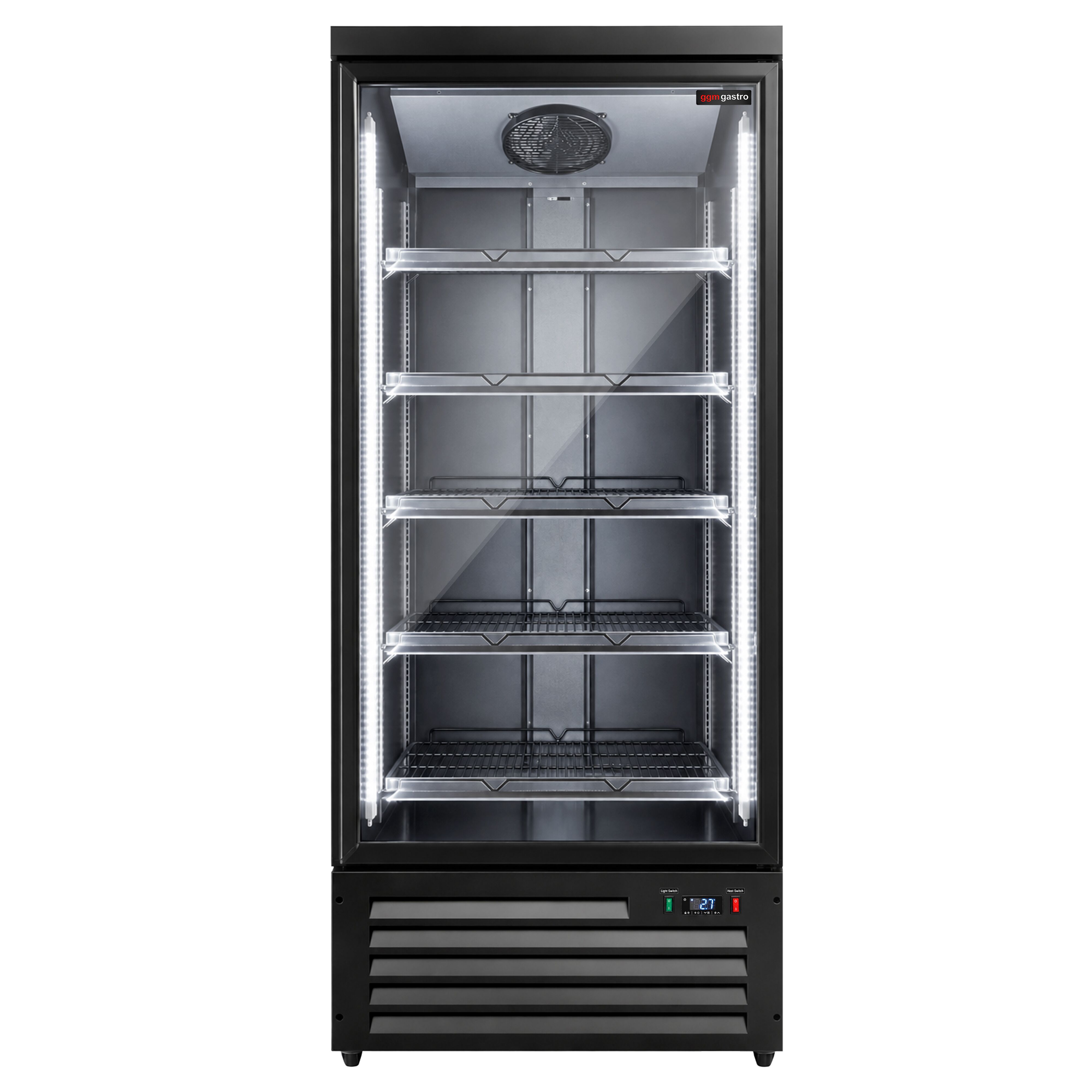 Beverage fridge - 800 litres - with 1 glass door