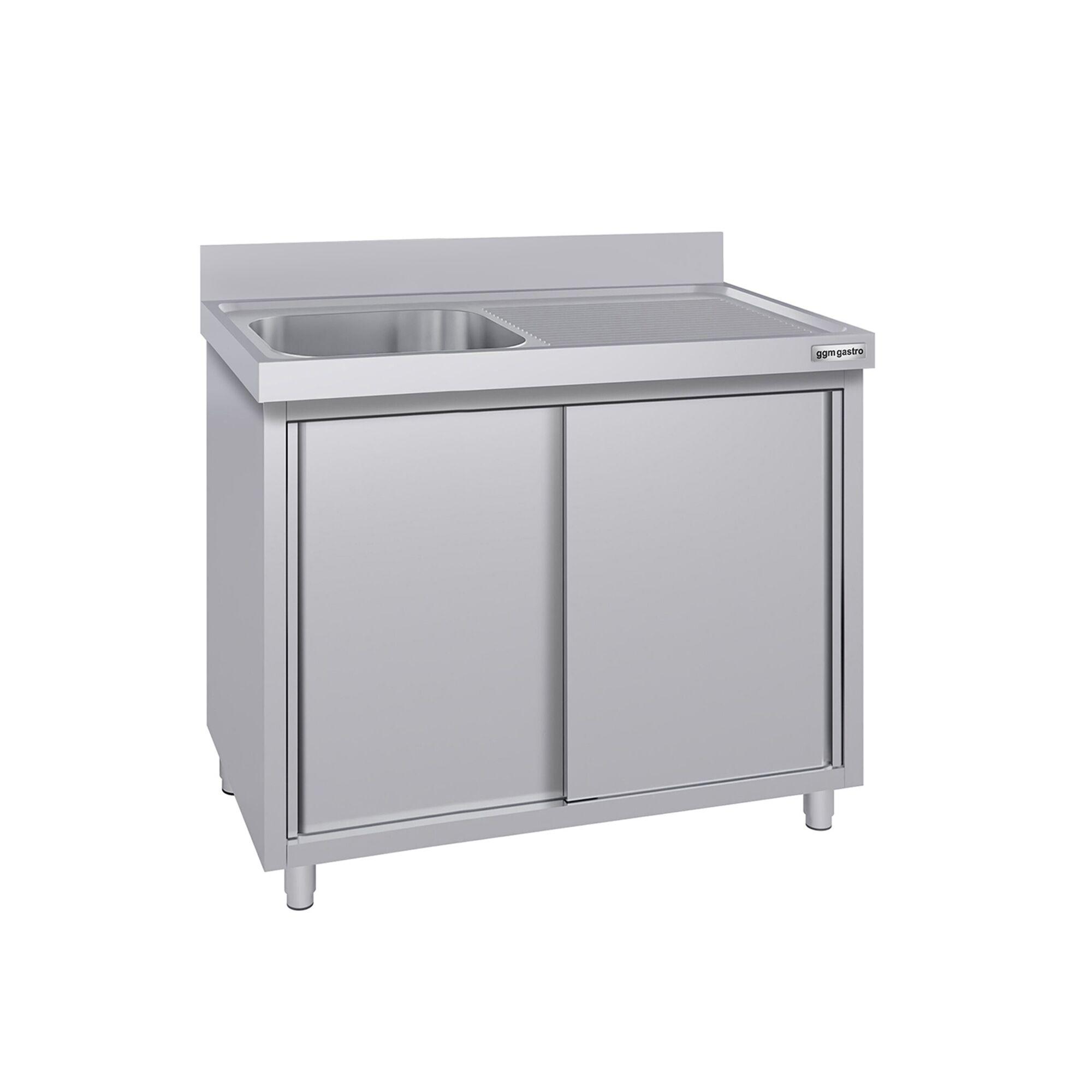Meuble évier ECO - 1000 x 600 mm - avec 1 bac à gauche