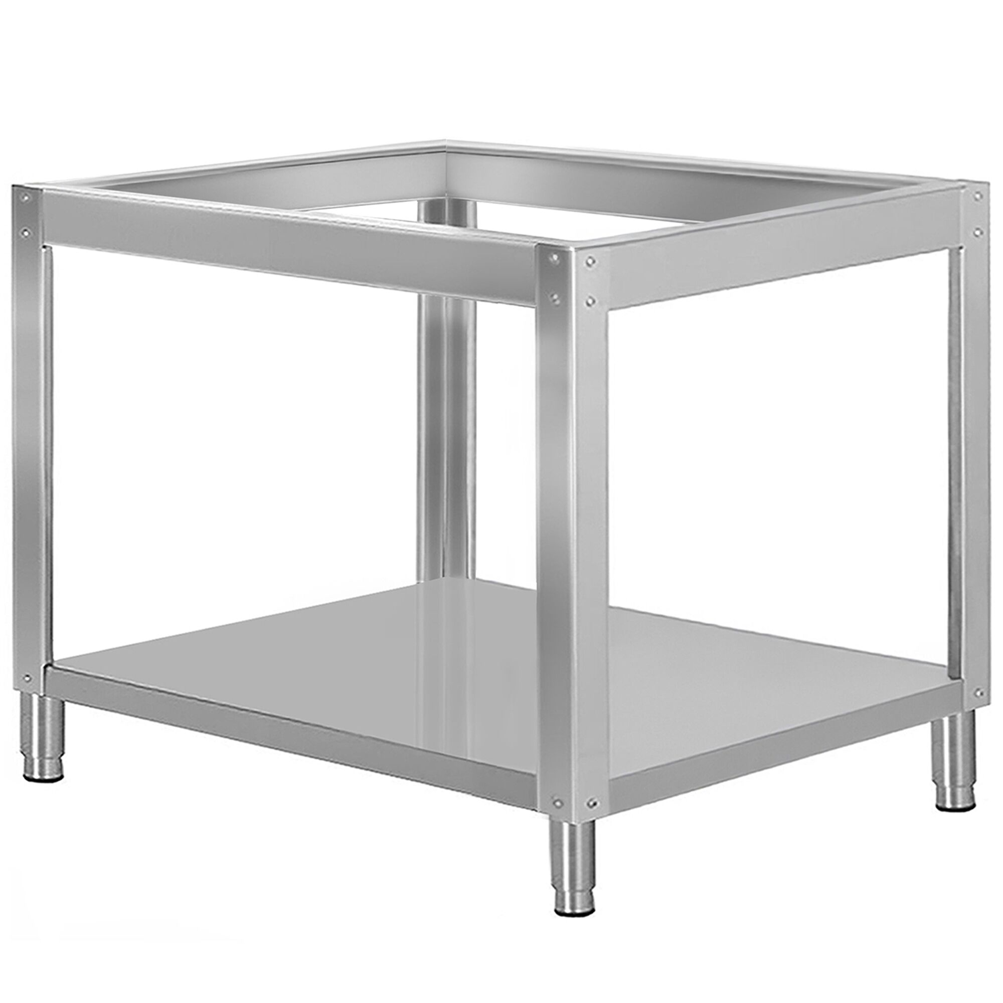 Support pour four à pizza - 1340x1130x1080mm - Inox - compatible avec PEP99, PEP99D & PEP99TC