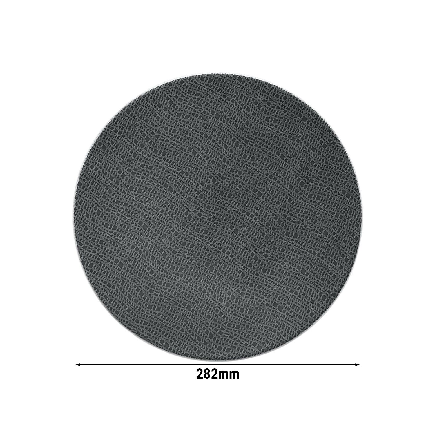 (6 pièces) SELTMANN WEIDEN | Assiette coupe – plate – Ø 280 mm – Anthracite