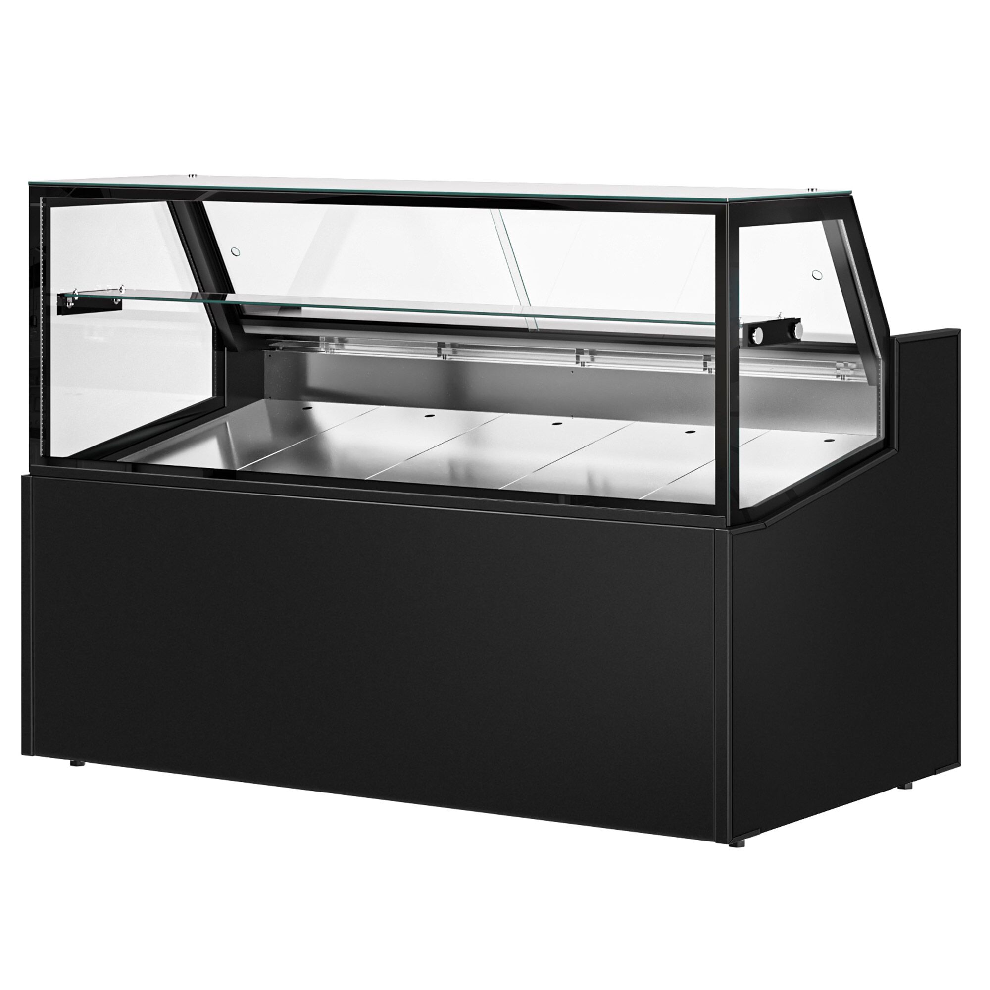 Comptoir réfrigéré - 1580x910mm - +0/+5°C - 230L - 1 étagère - Double vitrage
