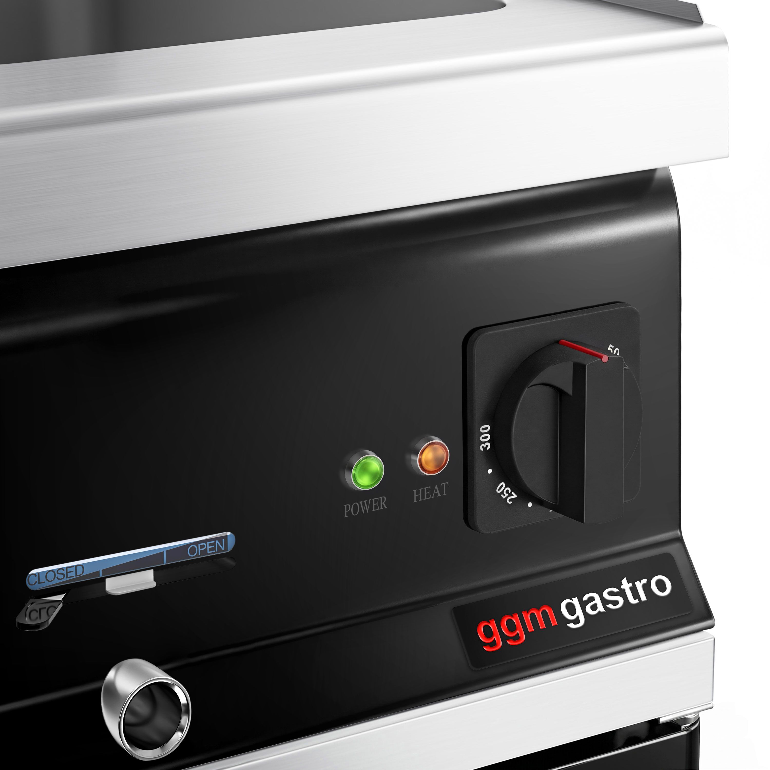 Elektro Bain-Marie - 1,2 kW - 1x GN 1/1 - inkl. Unterbau mit 1 Tür