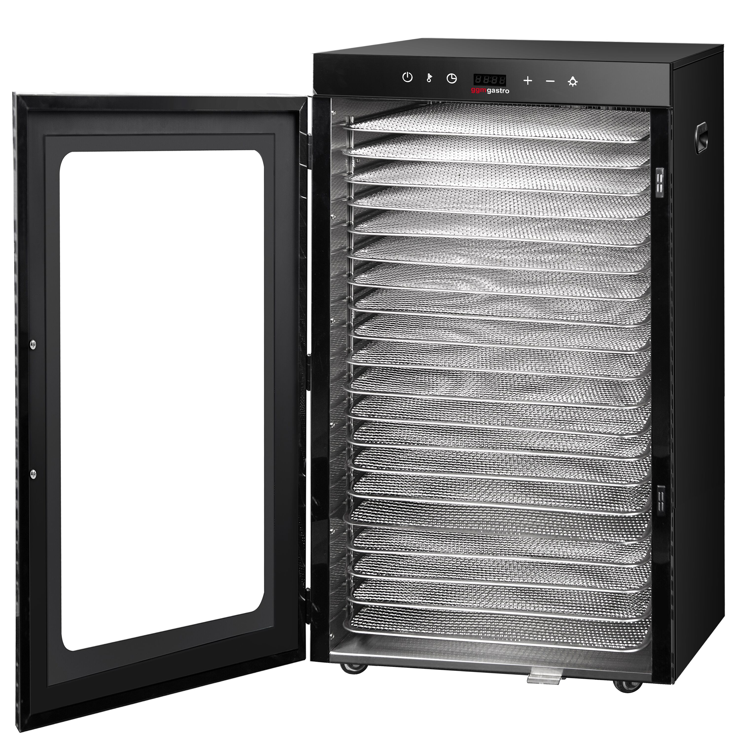 Essiccatore alimentare professionale - con 24 ripiani - acciaio inox - 2kW