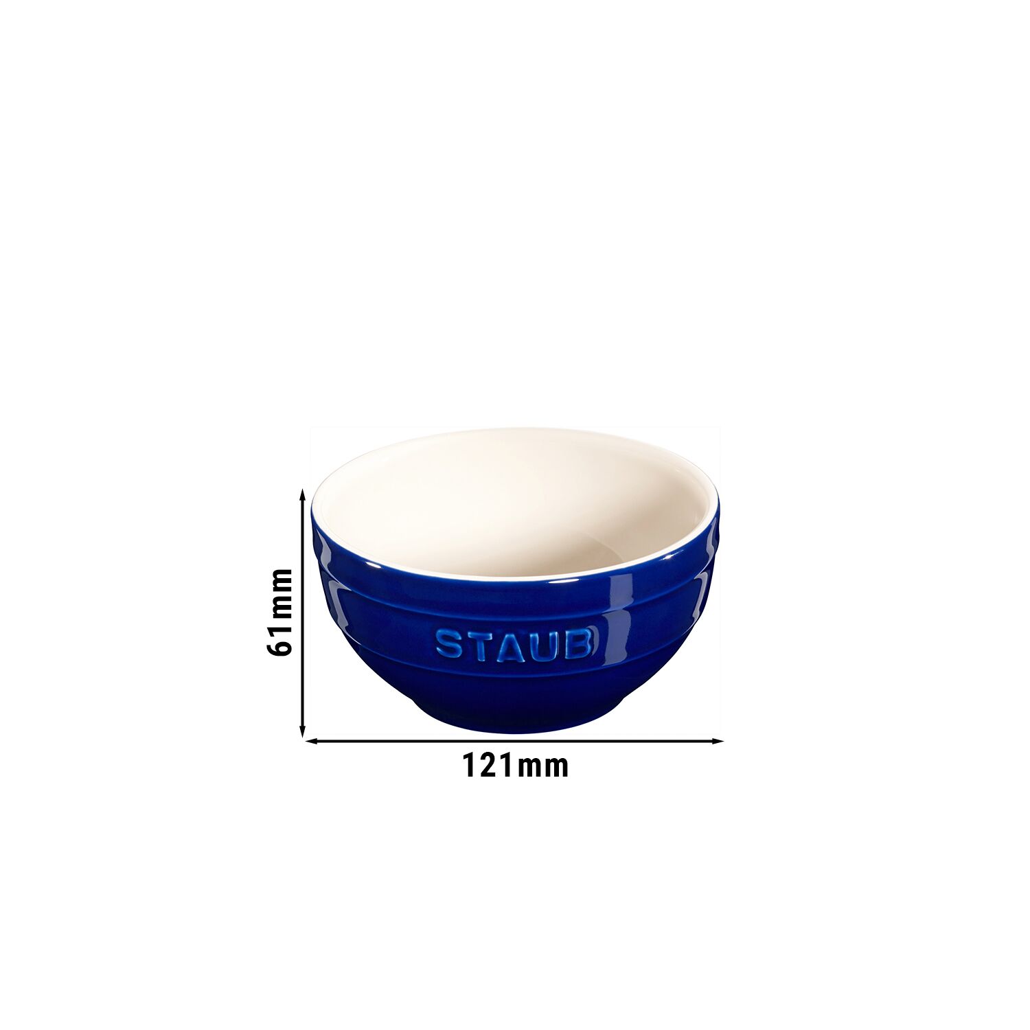 STAUB | CERAMIQUE - Bol - Ø 120mm - Céramique - Bleu foncé
