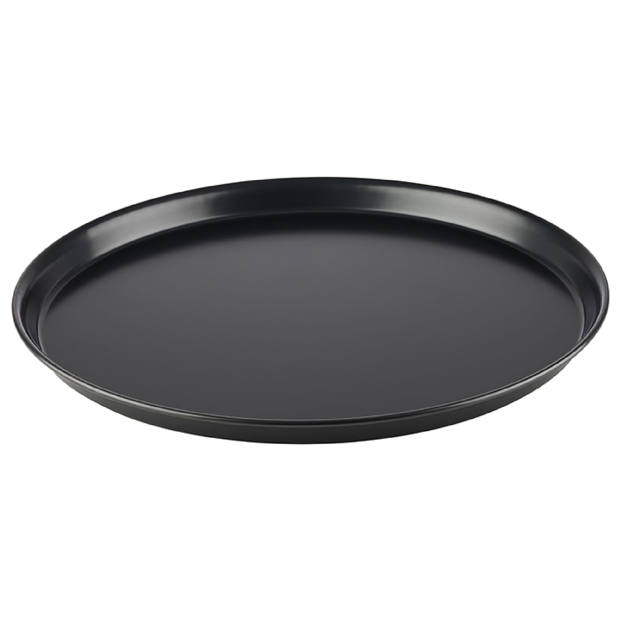 (6 pièces) Plaque à pizza - tôle bleue - Ø 400 mm - hauteur : 25 mm