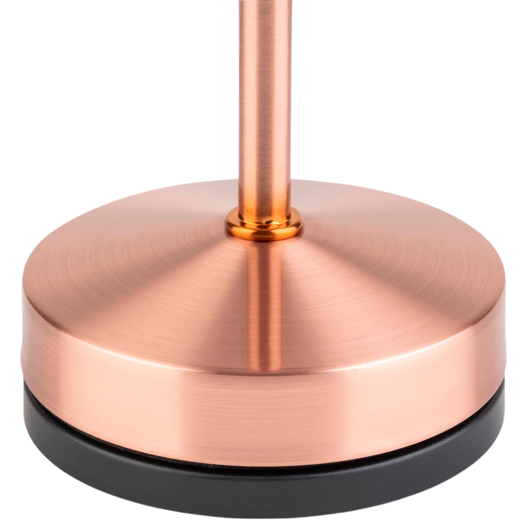 (4 pièces) Lampe de table – ALVA – dimmable en 3 niveaux – Ø 80 mm – Cuivre