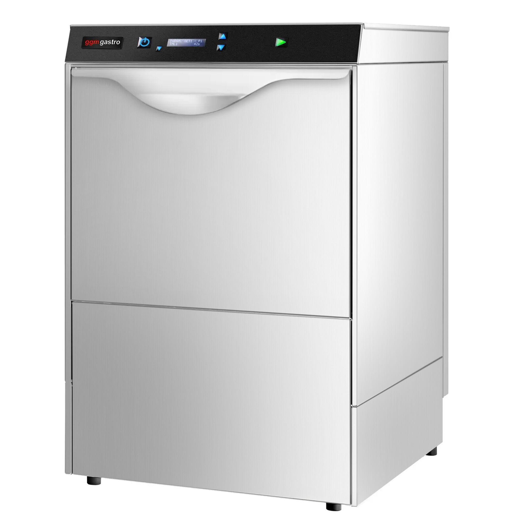 Lave-Vaisselle à Double Paroi - Numérique - 3,9 kW - incl. Détartrant - avec Pompe de Détergent, de Rinçage & de Vidange