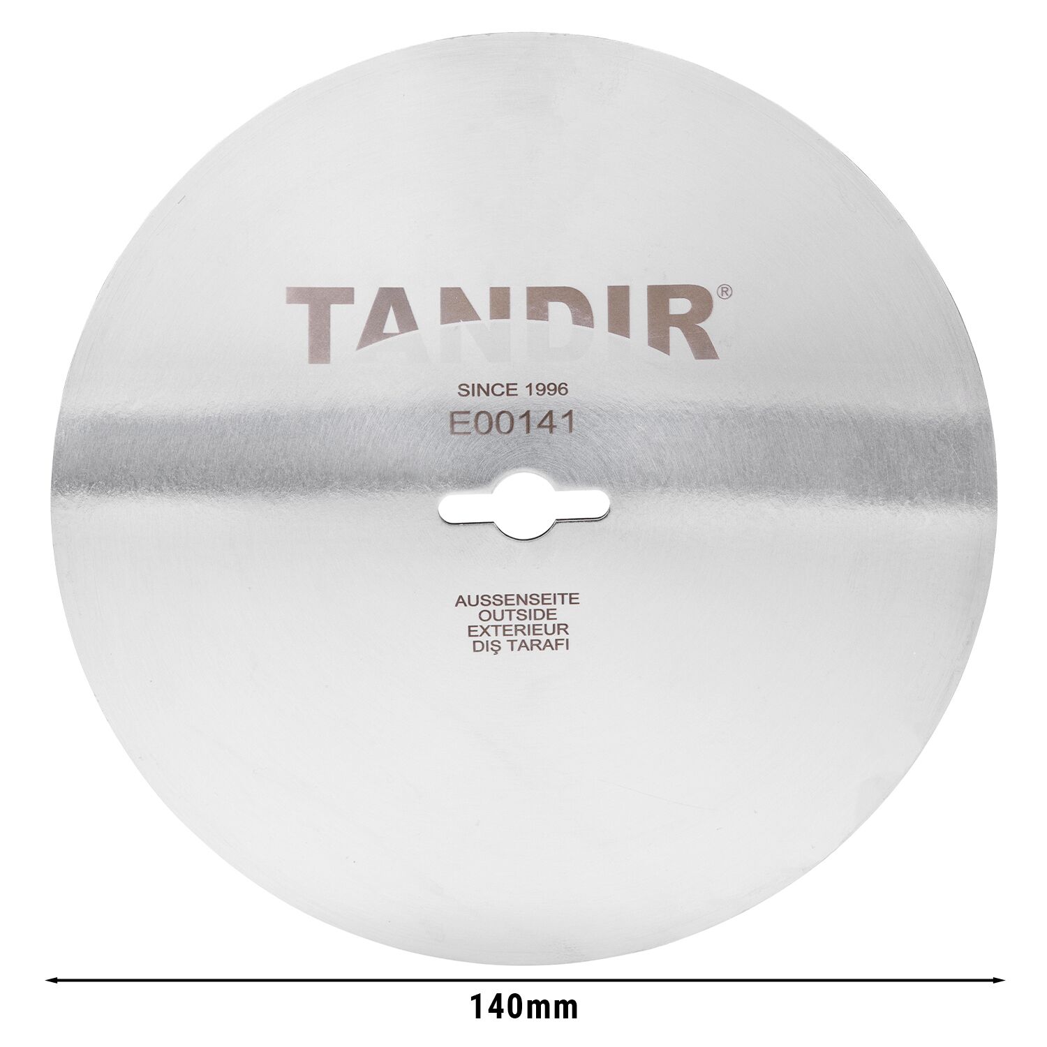 TANDIR® | Couteau de coupe - Ø140mm - lisse