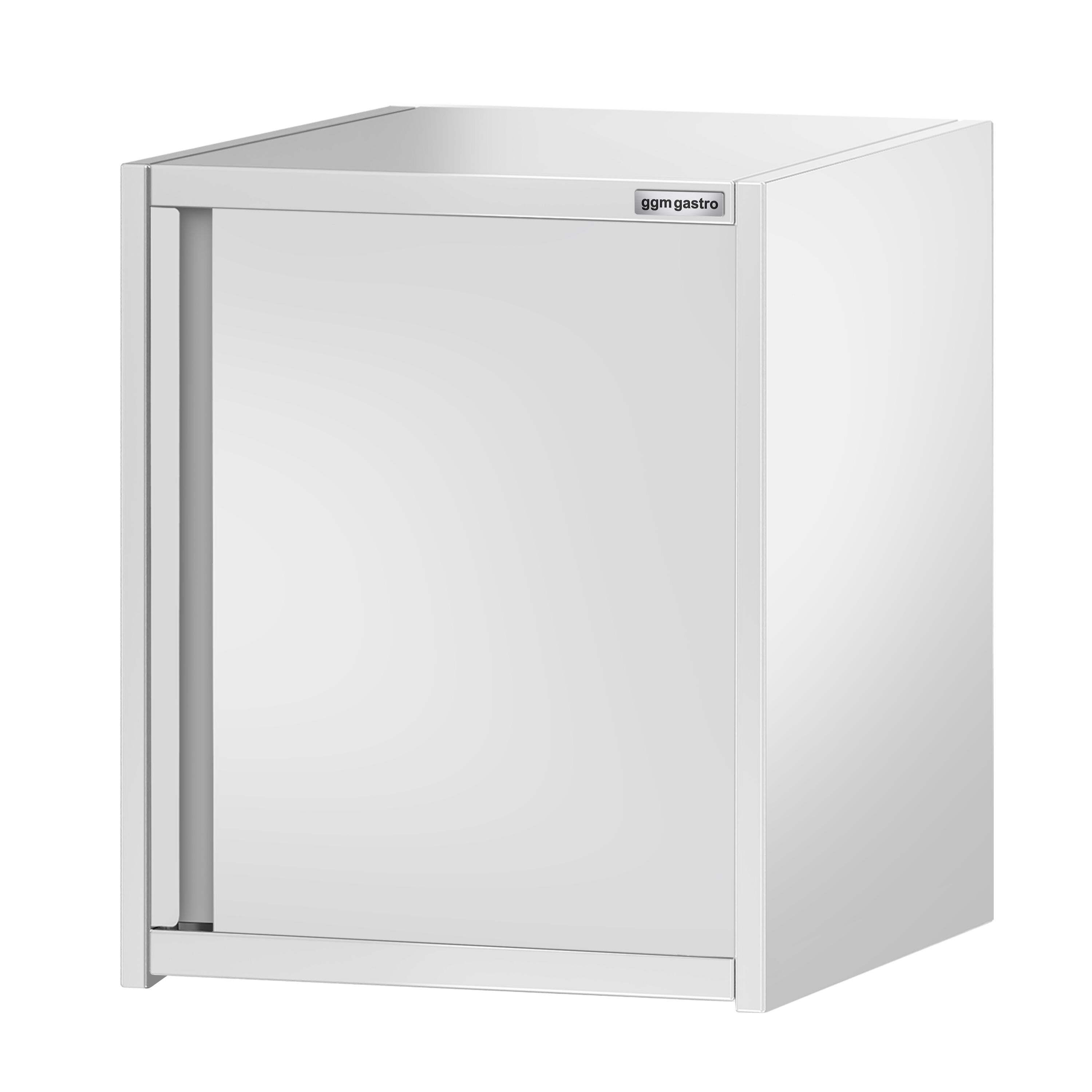 Armoire murale en acier inoxydable PREMIUM - 600x400mm - avec portes battantes - 650mm de haut