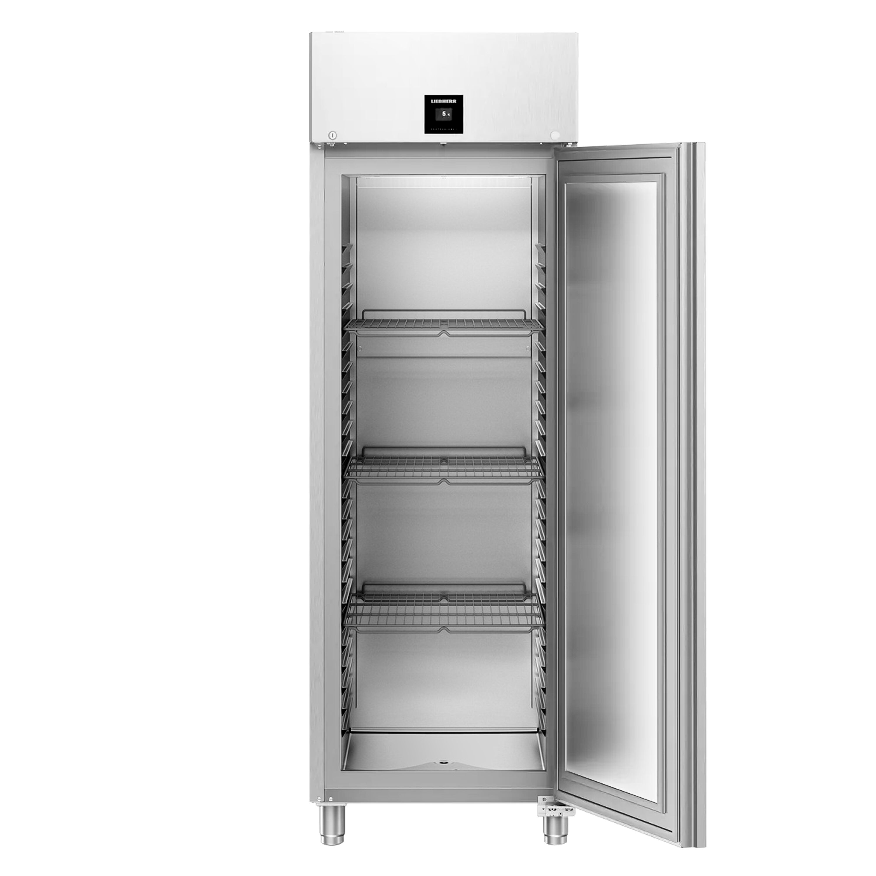 LIEBHERR | Kühlschrank Edelstahl PERFORMANCE - 597 Liter - GN 2/1 - Innen Edelstahl - mit 1 Tür