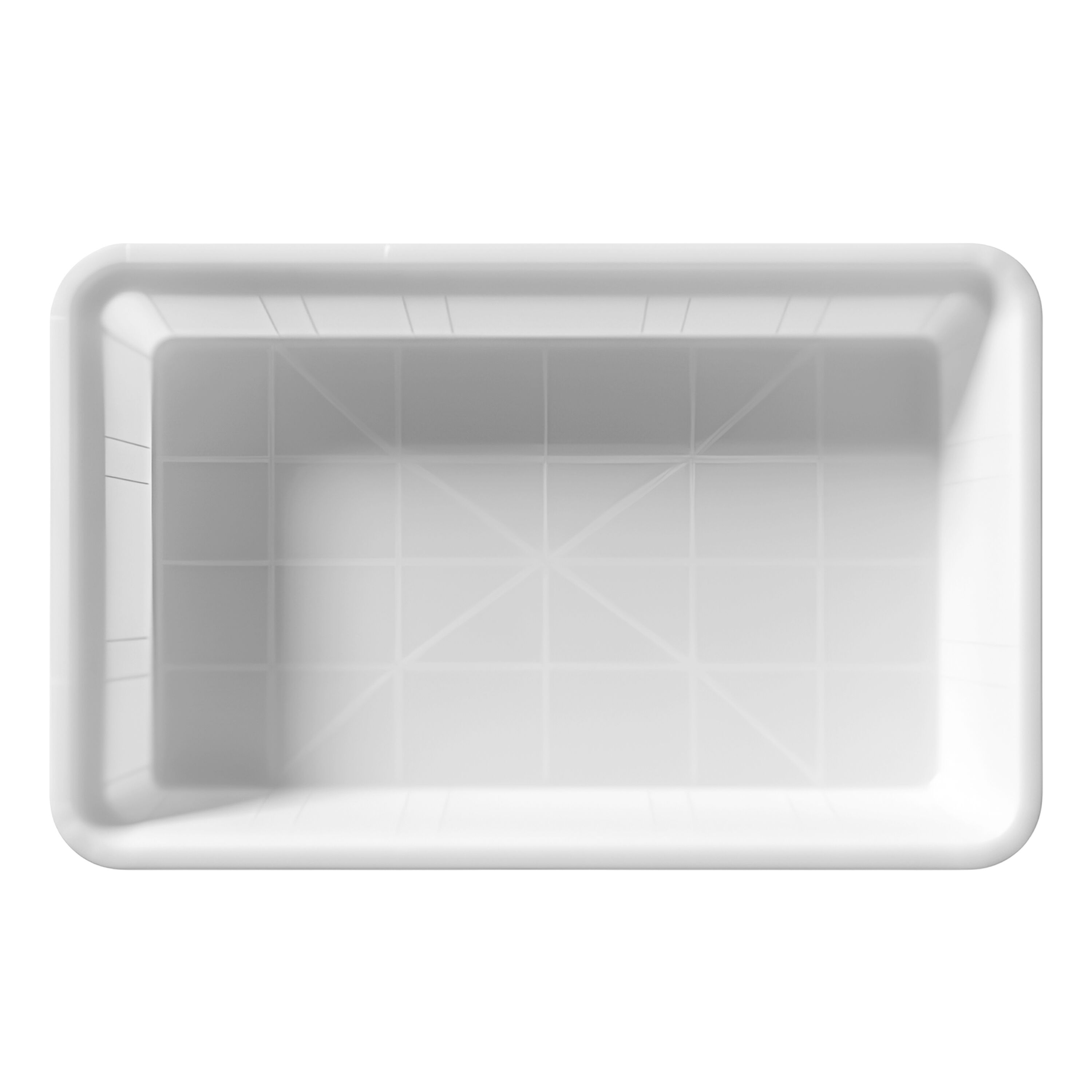 Bac pour poissons - en polycarbonate (PC) - 600x400mm - haute résistance