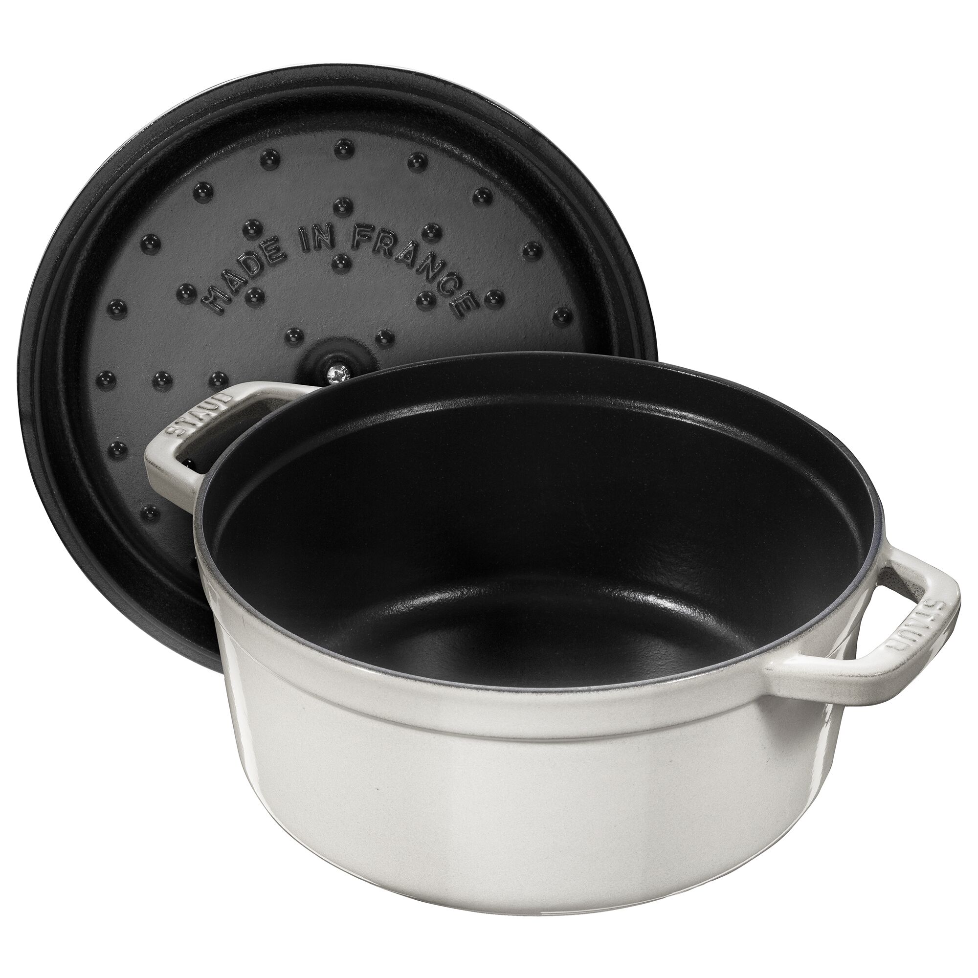 STAUB | LA COCOTTE - Cocotte - Ø 240mm - Gusseisen - Weisser Trüffel