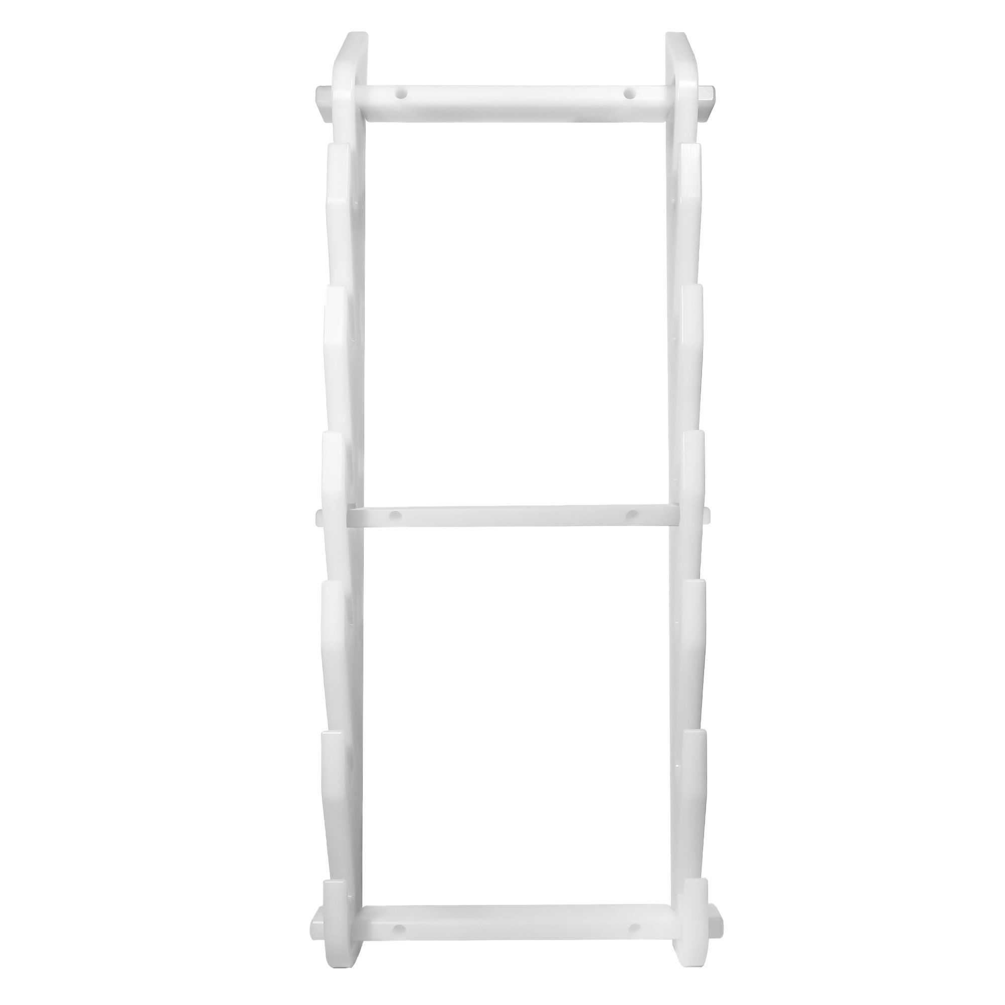 Chopping Board Rack for 20mm Boards - 6 Slots - Polyethylene - White