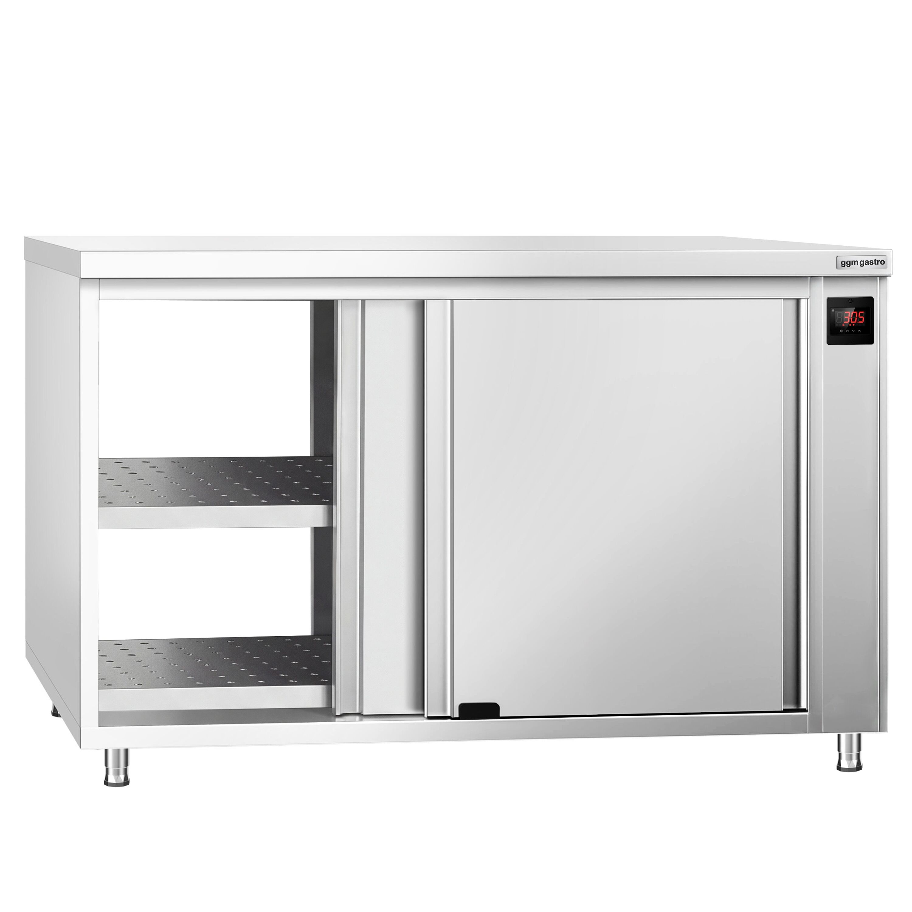Armoire chauffante professionnelle - 1.5kW - 1 étagères - 1200x700x870mm