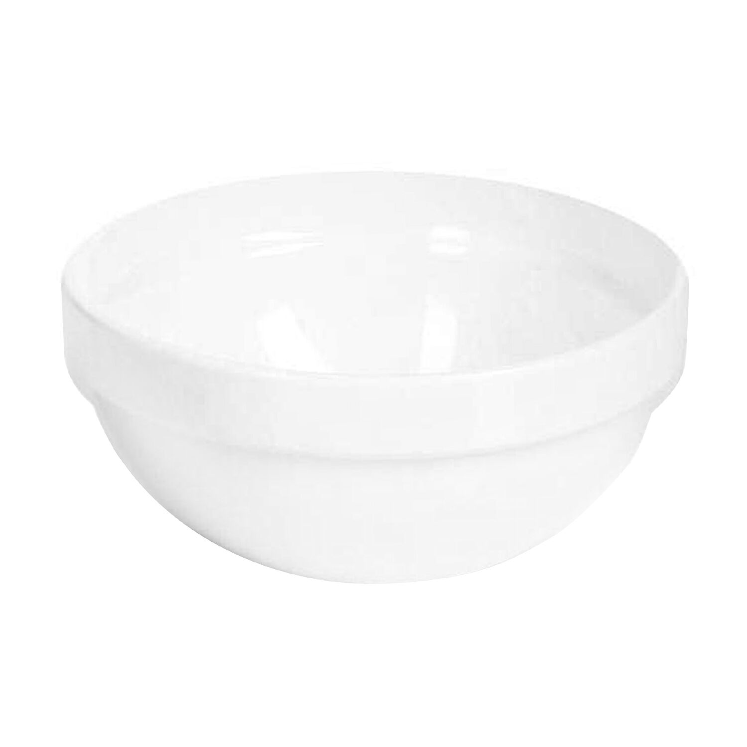 (6 pcs) Coupe - CASUAL MAXI - Mélamine - 2,5L - Profondeur : 105mm - Blanc
