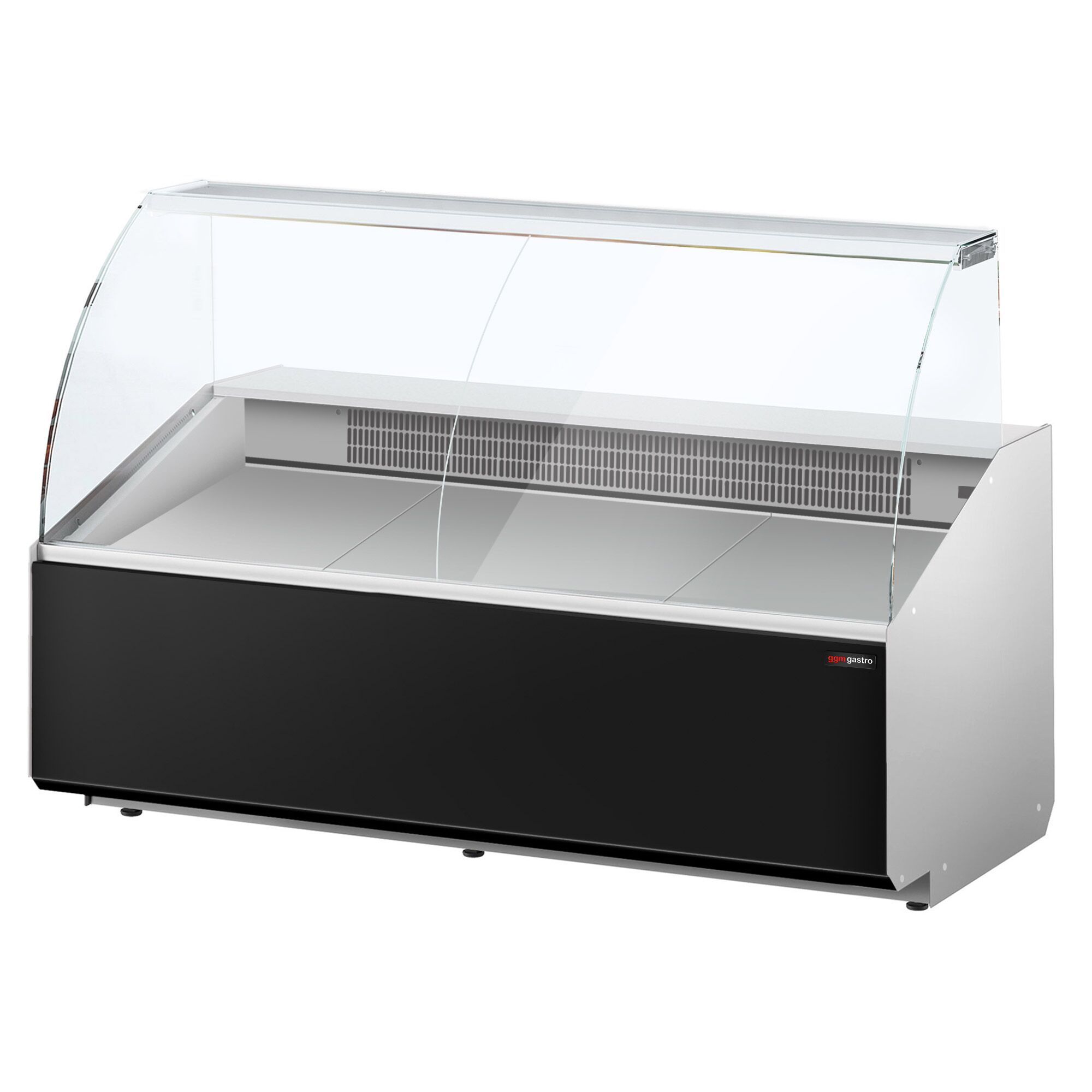 Serve Over Counter - 1881mm - black front - capacity 387 litres