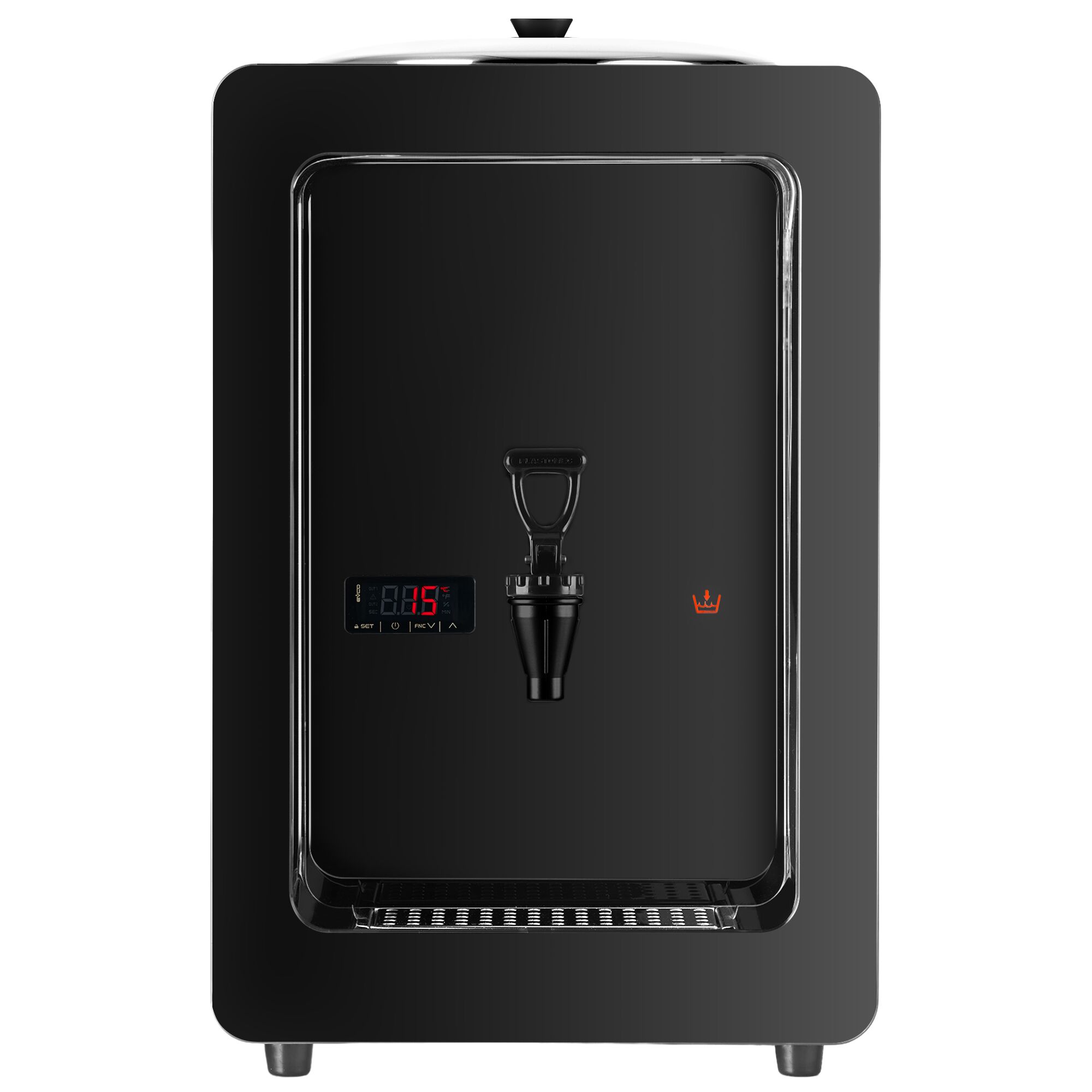 Distributeur de lait chaud PREMIUM - Numérique - 10L - 1,8kW - Noir - robinet inclus