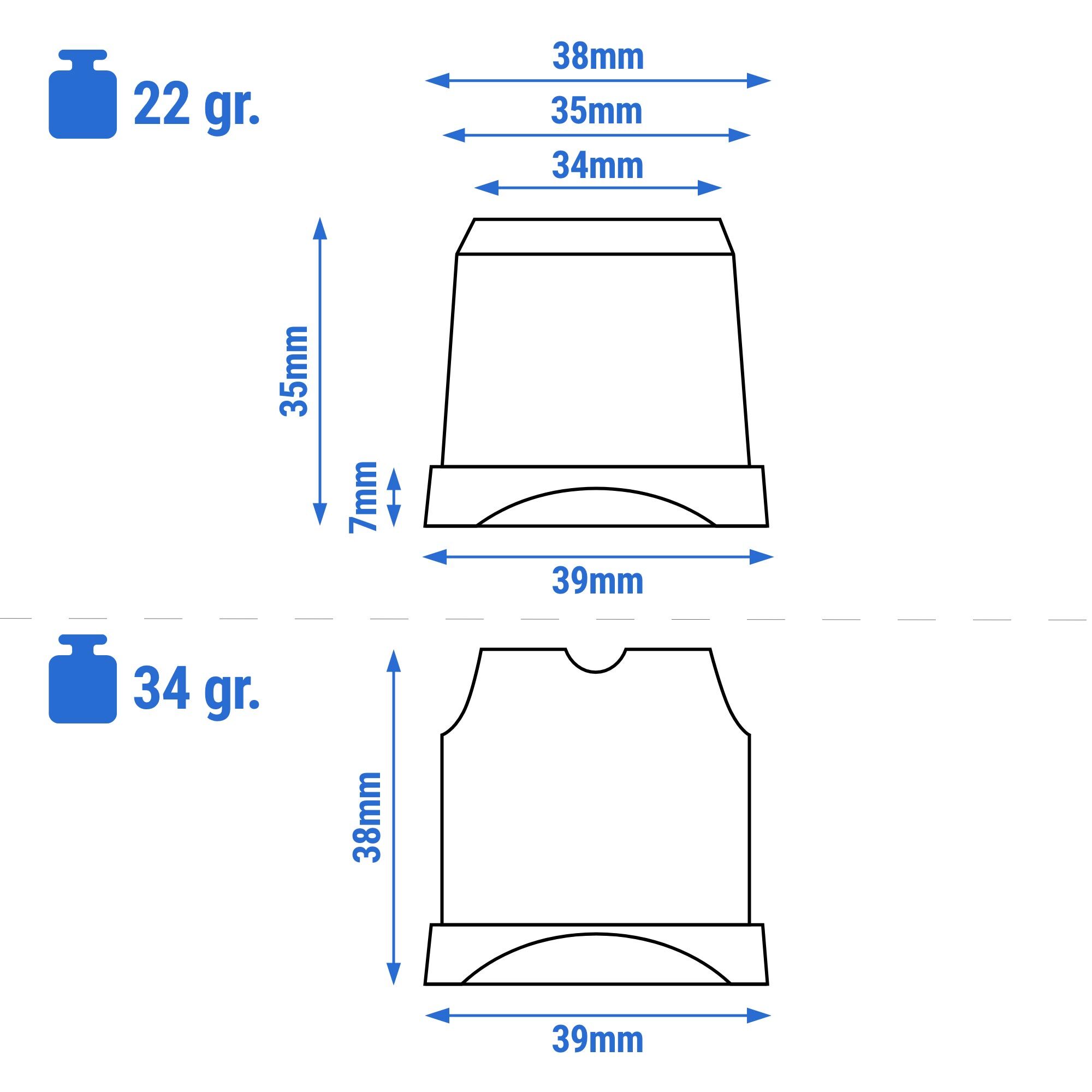 Machine à glaçons - Cylindre- 132 kg/24 h