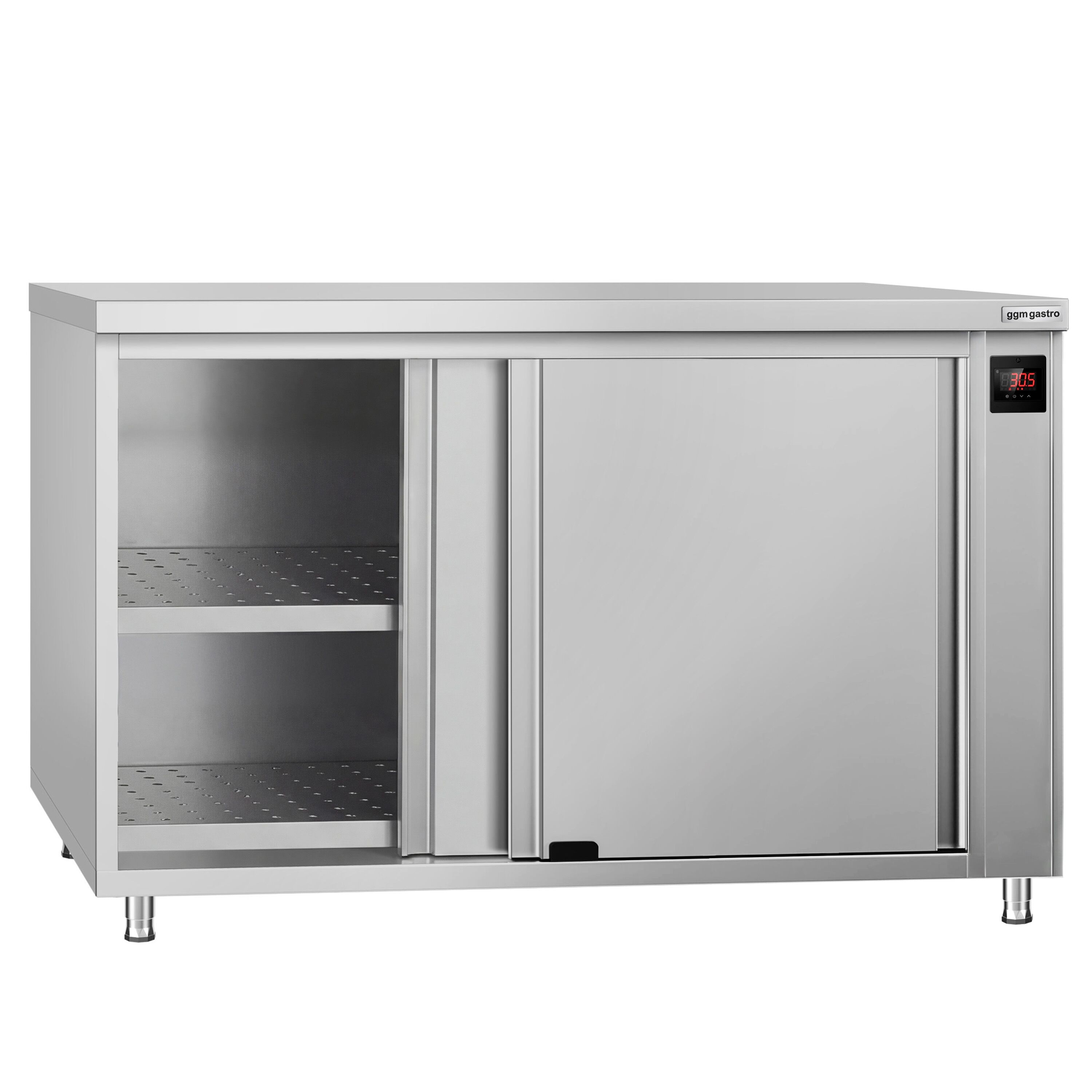 Armoire chauffante professionnelle - 1.5kW - 1 étagères - 1200x600x870mm