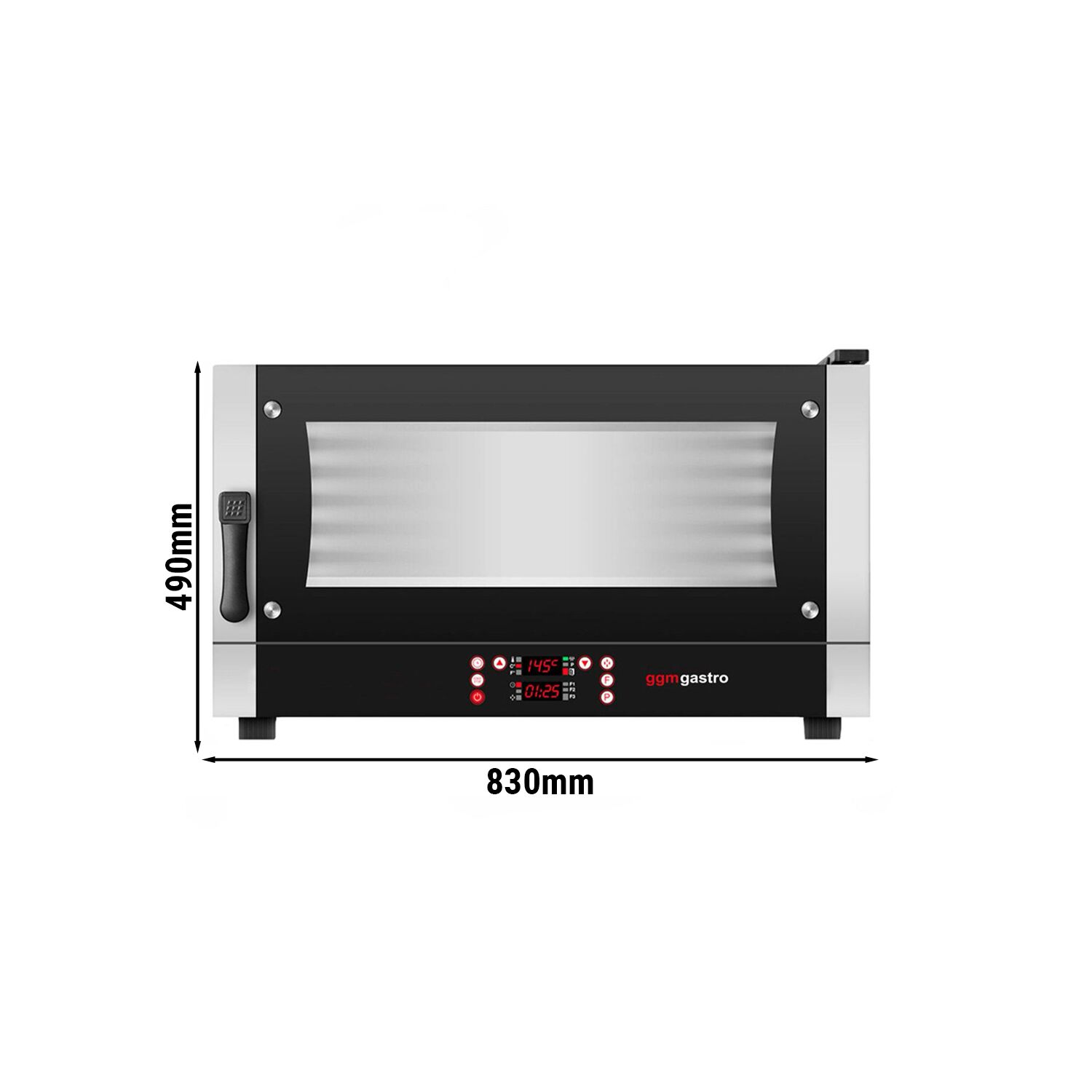 Bakery- Electric Commercial Combi Oven COMPACT - Digital Controls - 3x EN 600x400 - Slimline - incl. Automatic steam function
