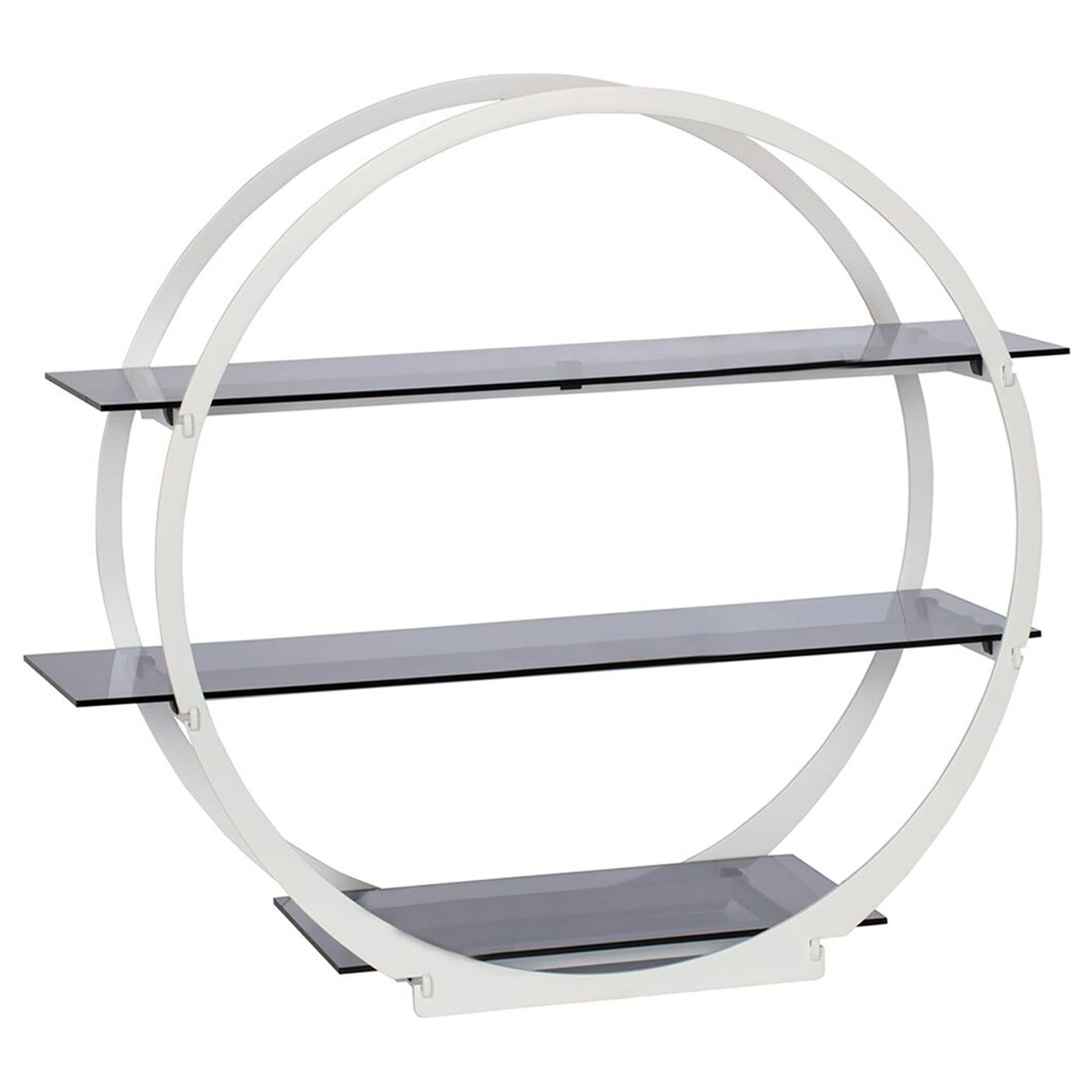 Présentoir buffet / étagère - Ø 390 mm - Blanc