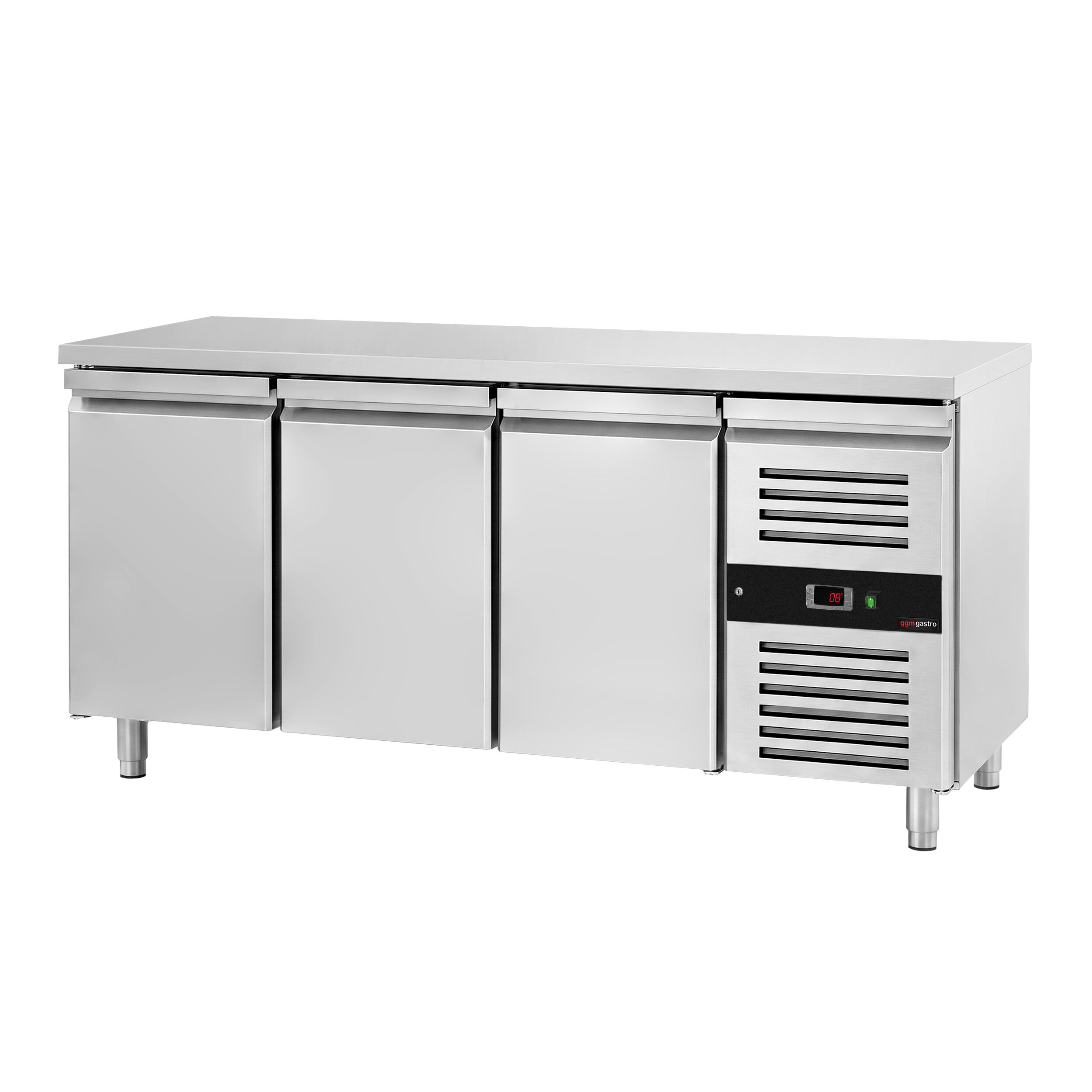 Bakery Counter Fridge PREMIUM - 2020x800mm - with 3 doors - capacity 456 litres