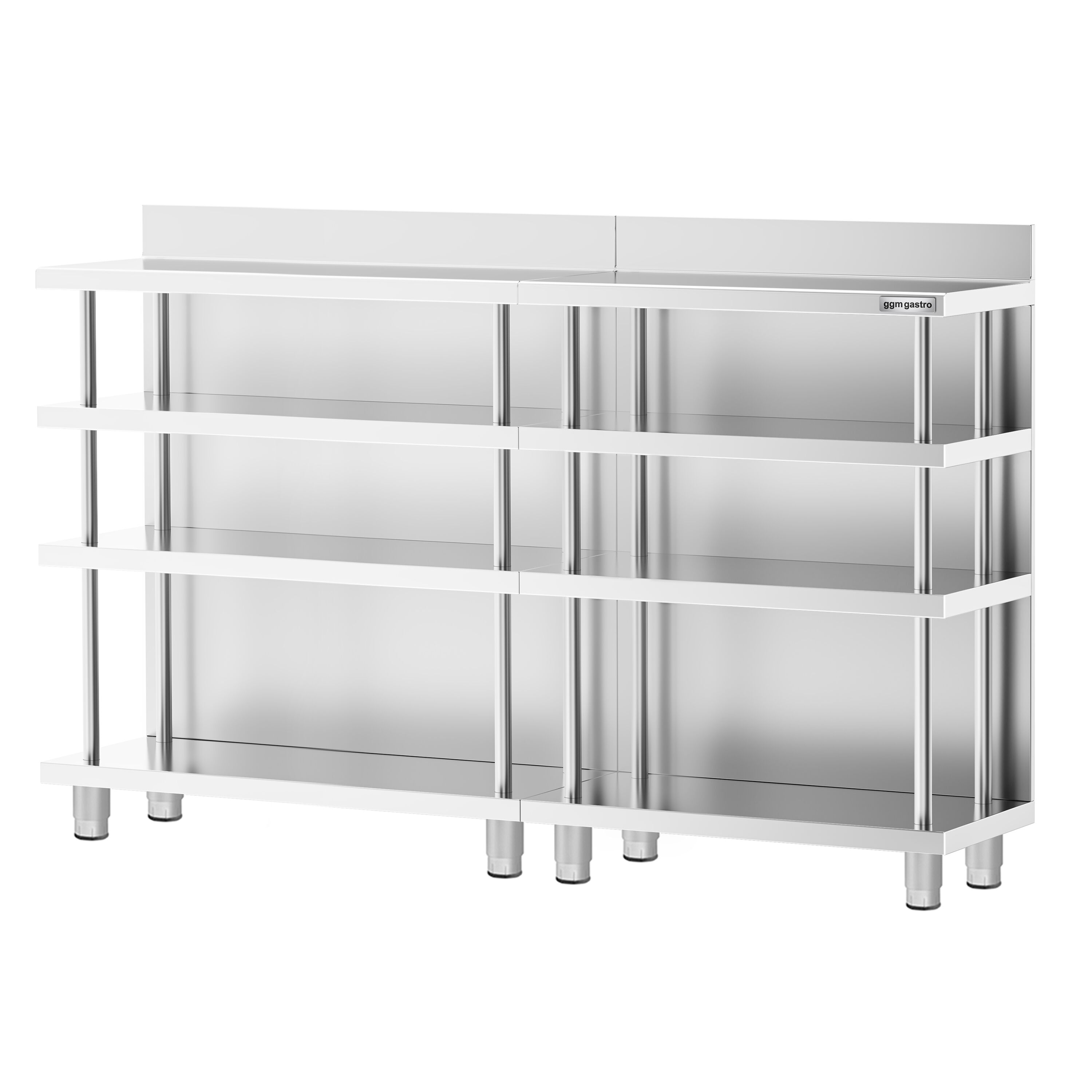 Table de préparation de cocktail - Acier inoxydable - 1800x400mm