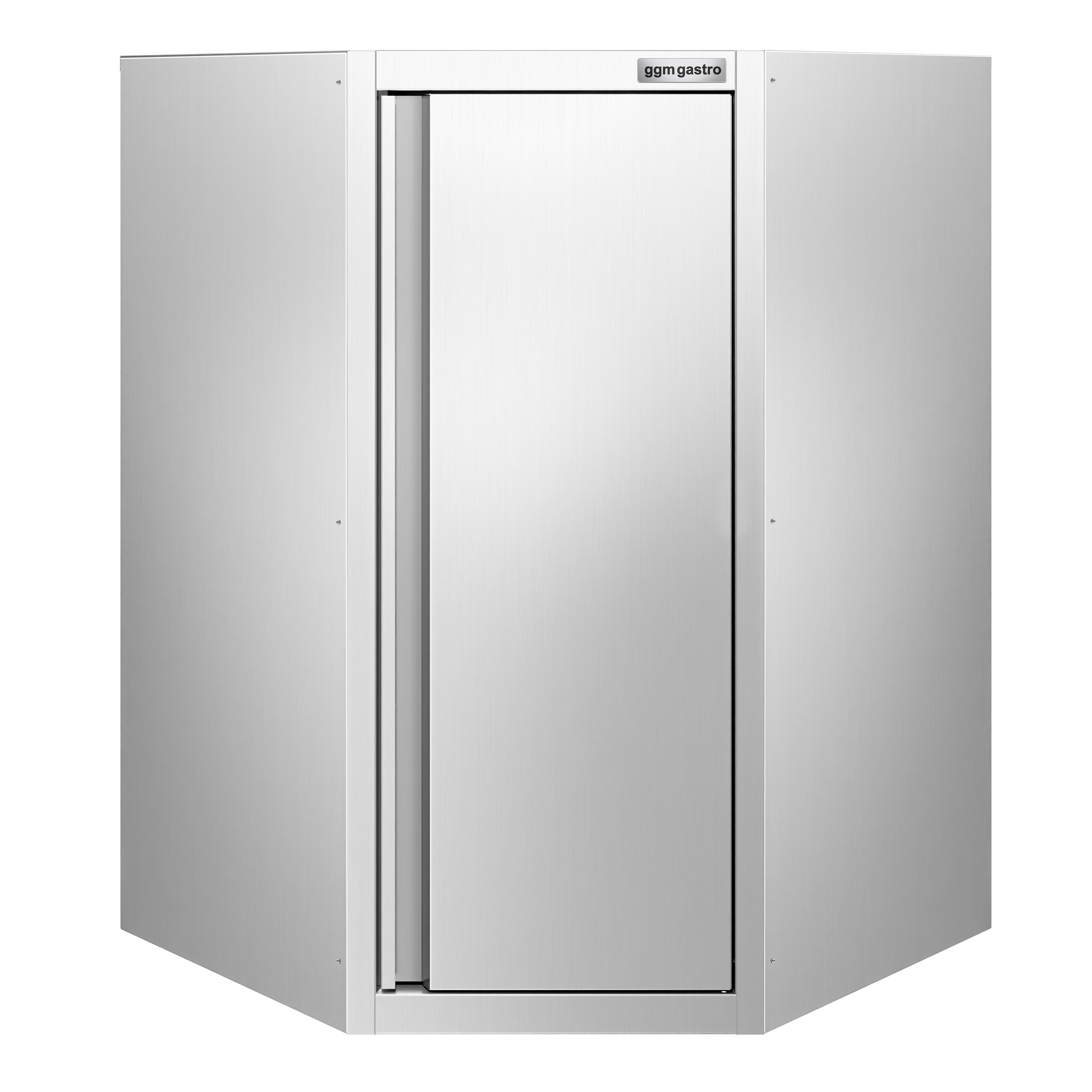 Armoire murale en acier inoxydable - 700x700mm - avec portes battantes - 1000mm de haut