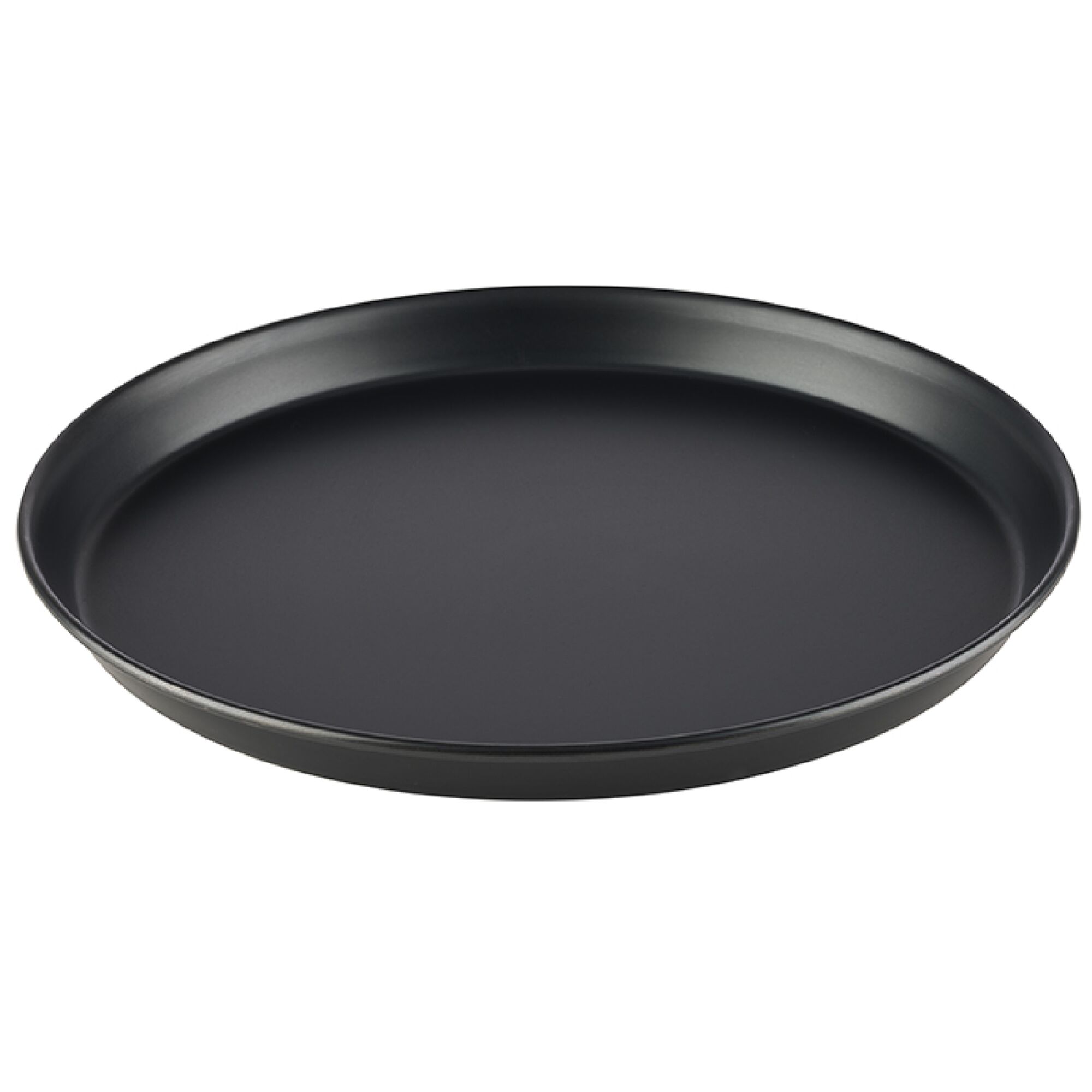 (6 pièces) Plaque à pizza - tôle bleue - Ø 240 mm - hauteur : 25 mm