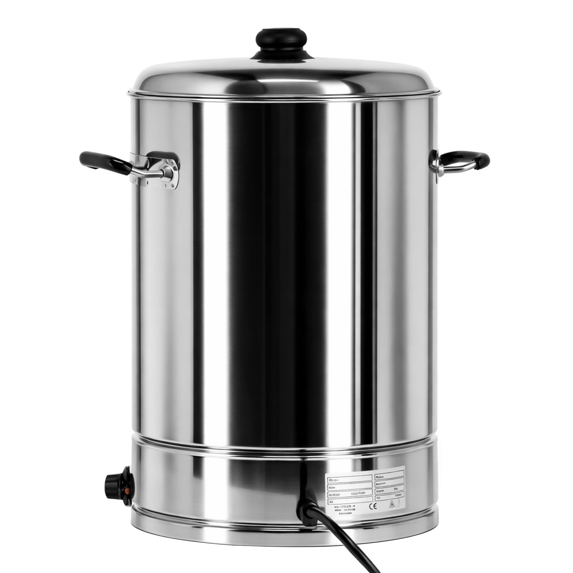 Distributeur de boissons chaudes professionnel - 17L - 2,5kW - Réglage de température en continu 30–110°C - Acier inoxydable