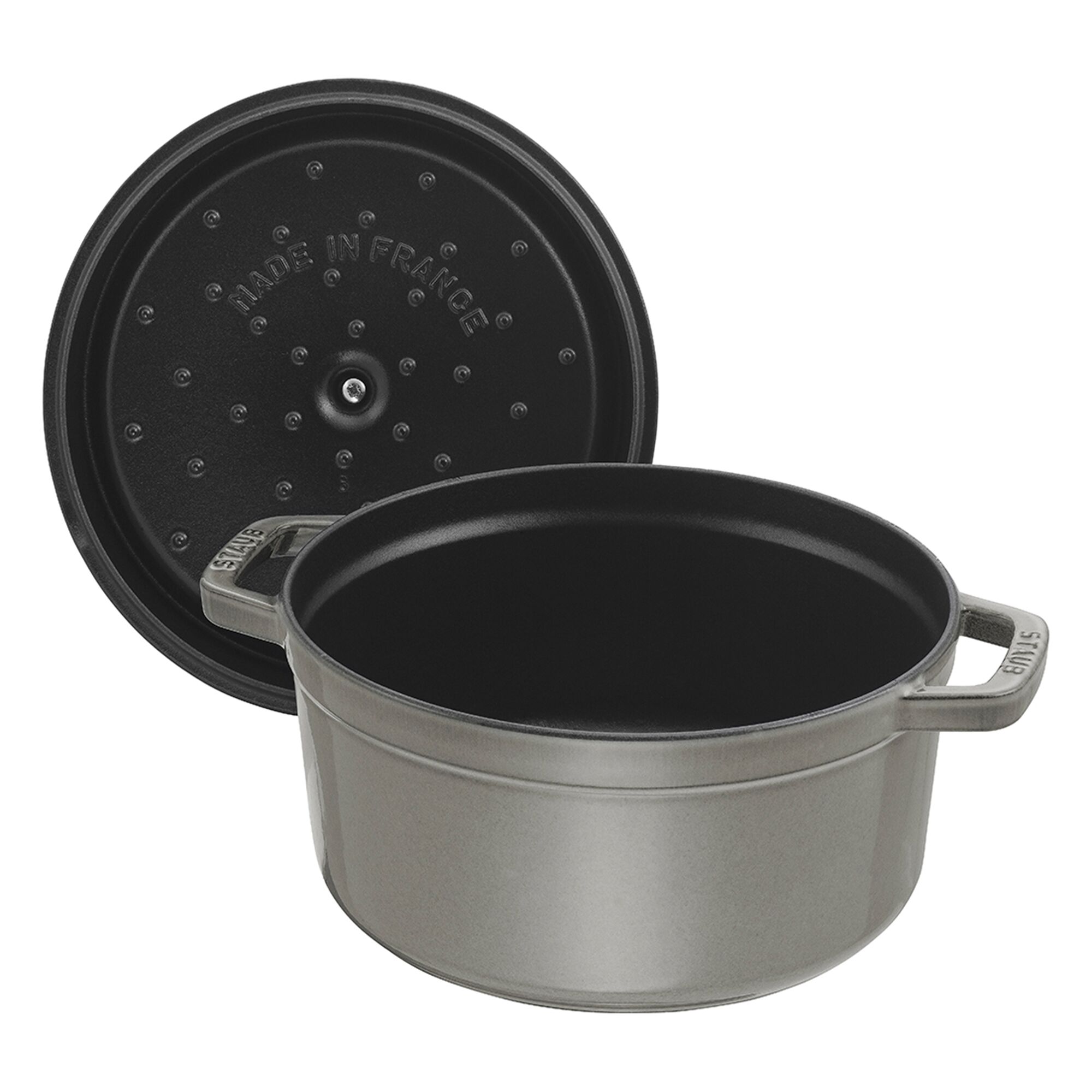 STAUB | LA COCOTTE - Cocotte - Ø 180mm - Gjutjärn - Grafitgrå