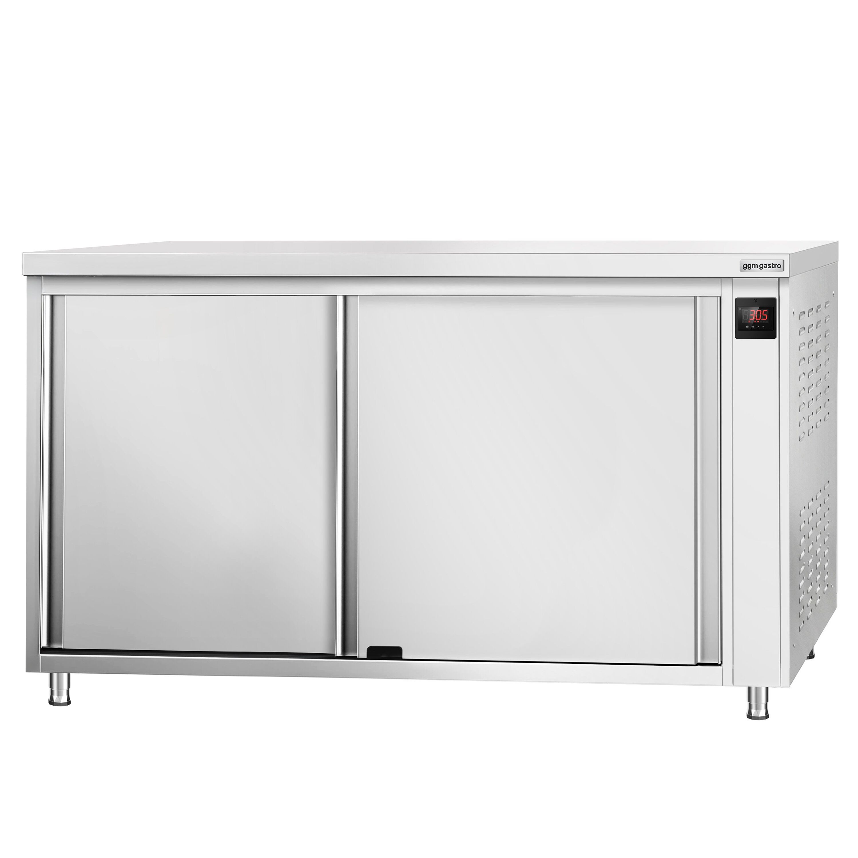 Armoire chauffante professionnelle - 2kW - 1 étagères - 1600x700x870mm