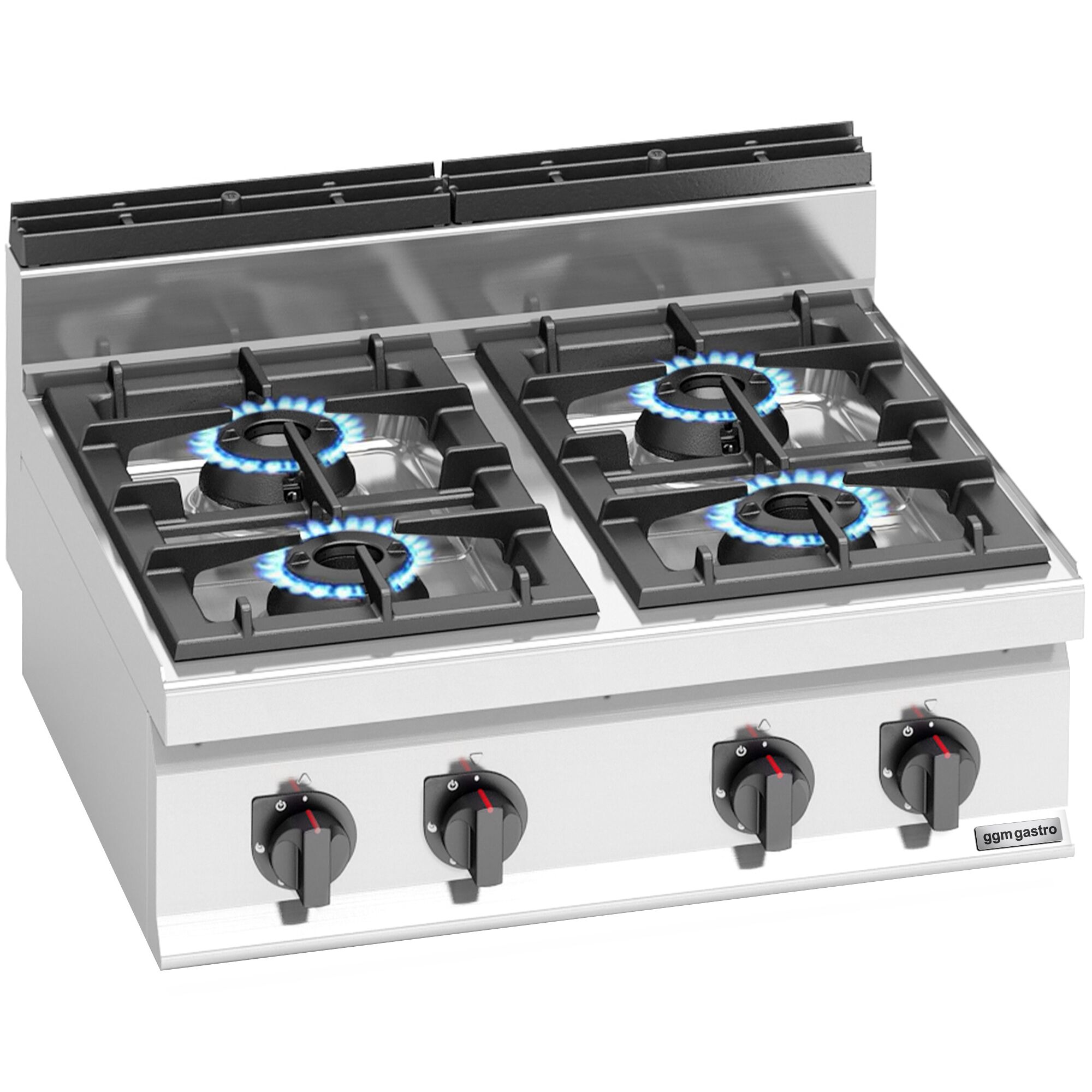 Fourneau à gaz – 28 kW – 4 brûleurs