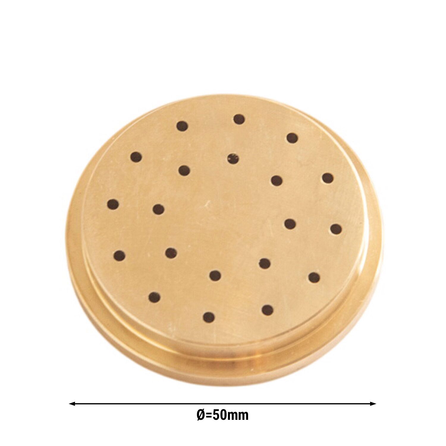 Disque pour mouler les pâtes - Spaghetti 2mm - adapté au NMH5 - Ø 50mm