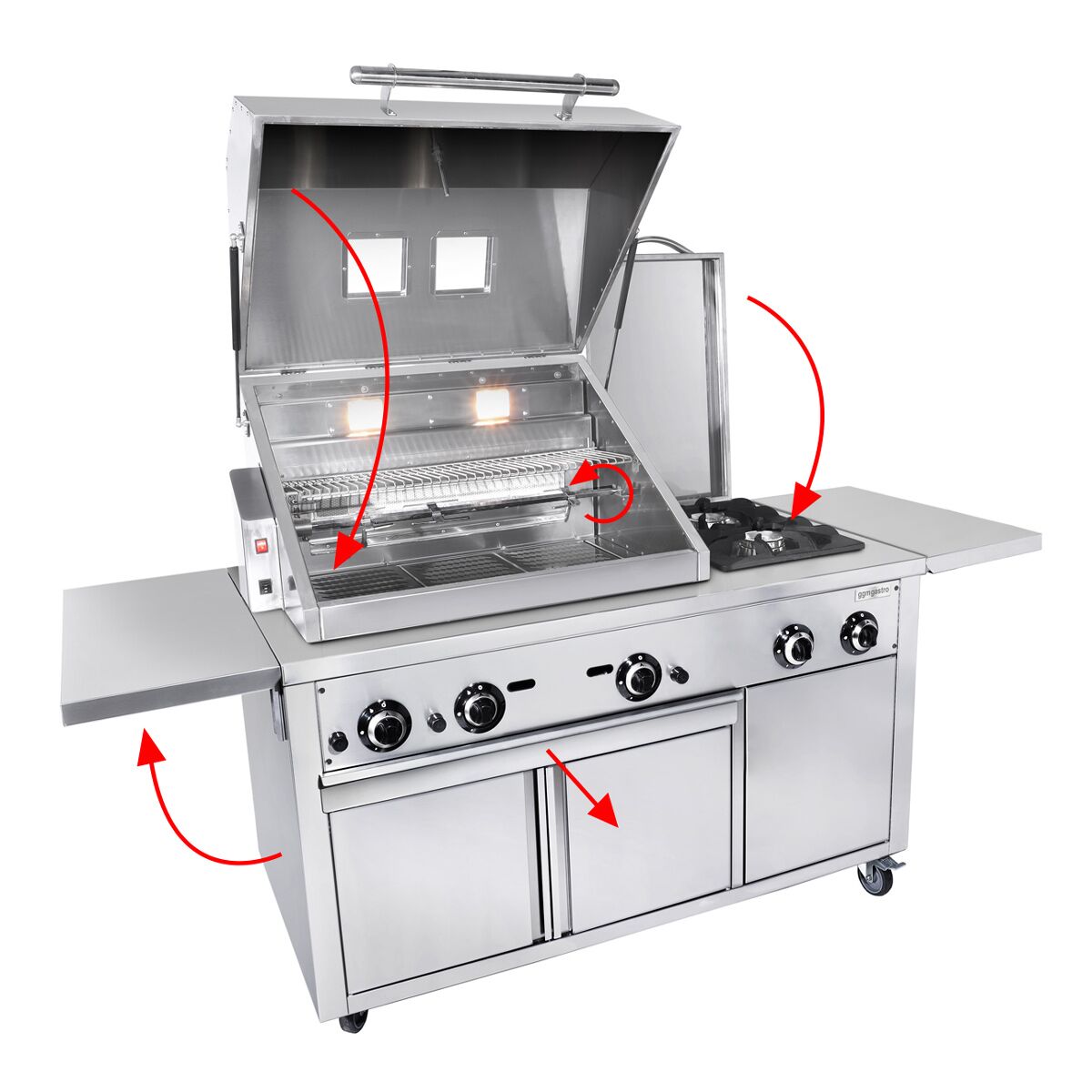 Gas Grillstation - Profi BBQ Küche