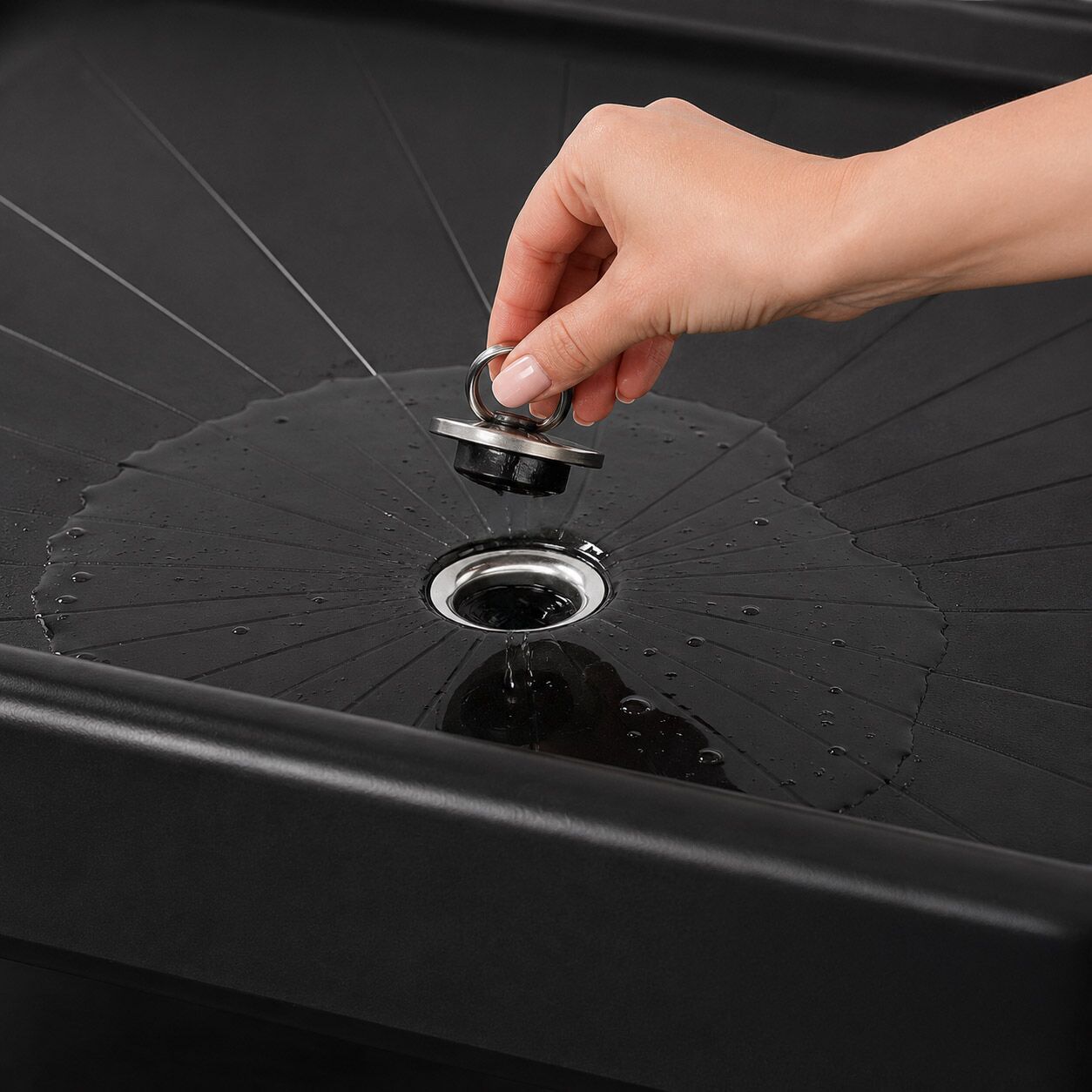 Cărucior cu coș pentru vase – 580 x 580 mm – fără mâner
