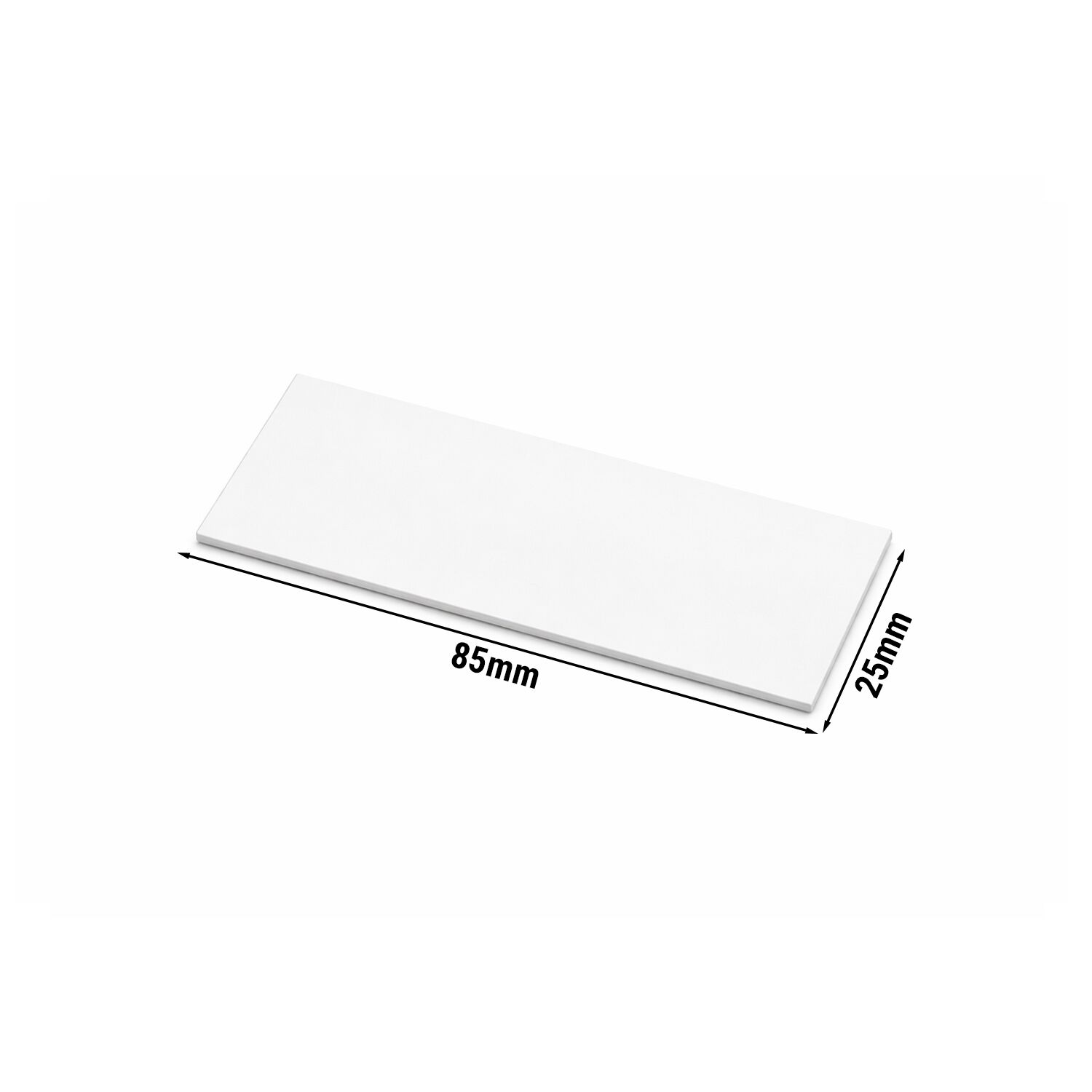 (100 pièces) THERMO FUTURE BOX | Puce de couleur pour boîtes thermiques - blanc