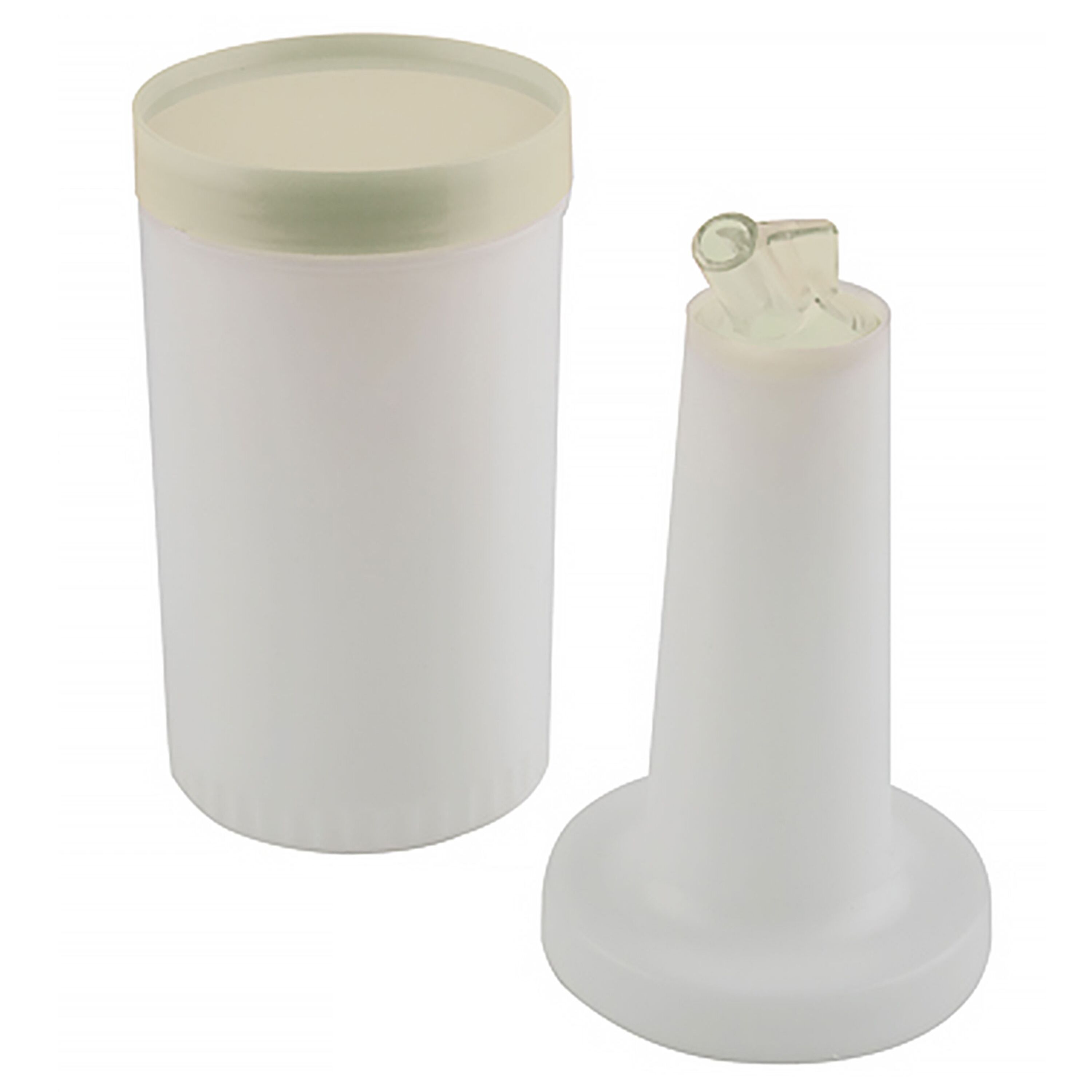 (6 pcs) Distributeur de sauce - avec bouchon à vis - 0,85L - Polypropylène