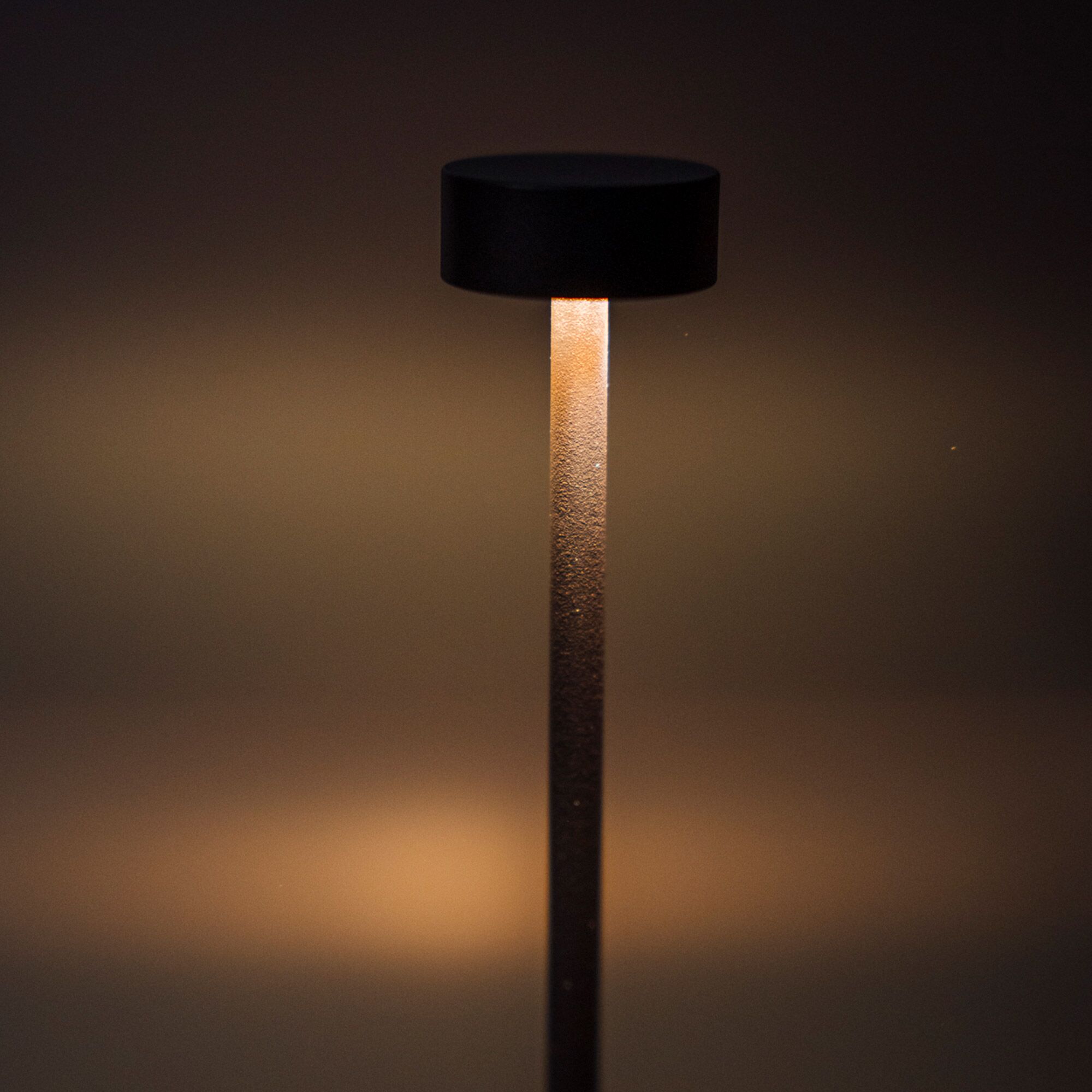 (4 pièces) Lampe de table – NISSRIN – dimmable en 3 niveaux – Ø 80 mm – Noir