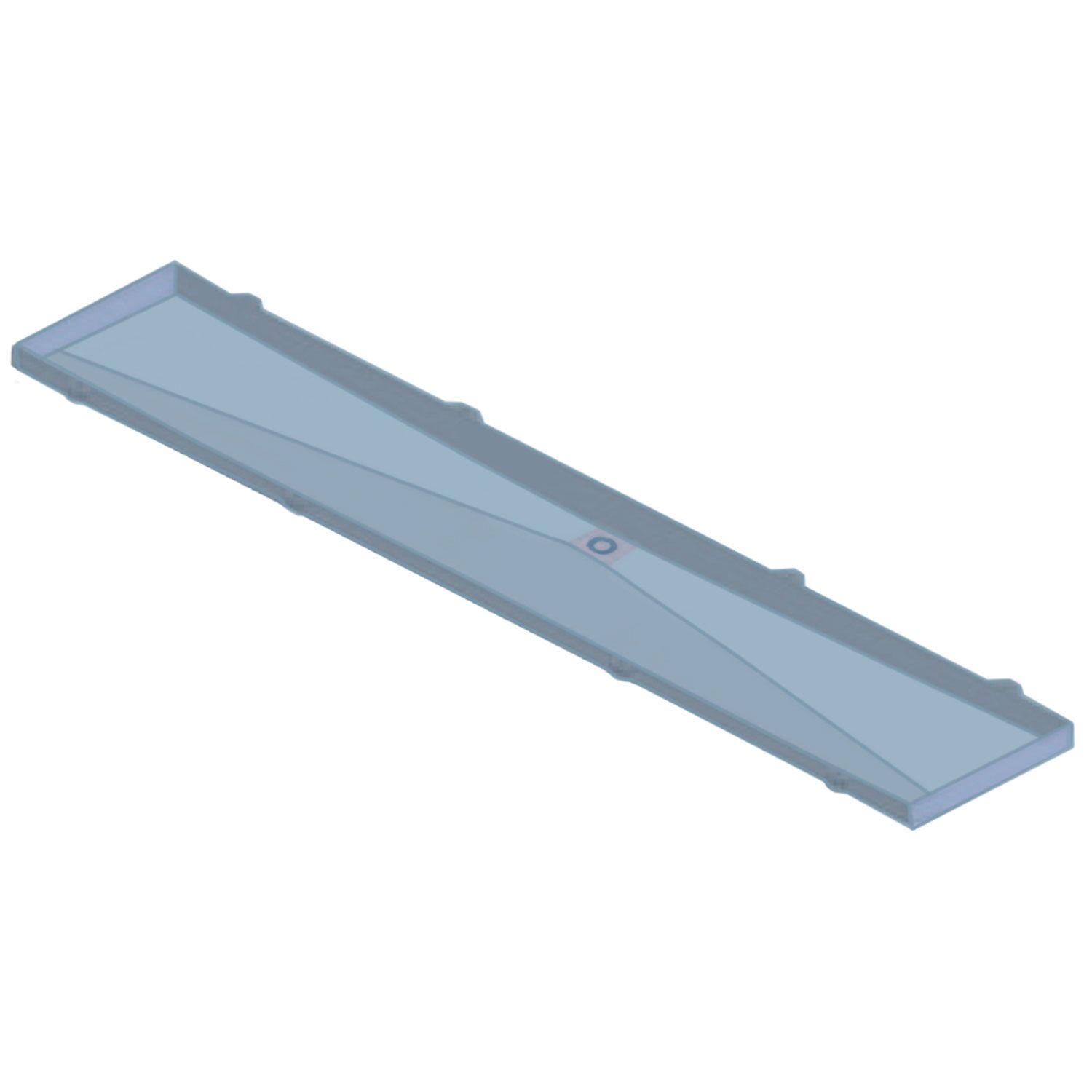 Bac d'égouttage - 150x1115x50mm - Longueur : 1,15m - pour FKI350 & FKI350E