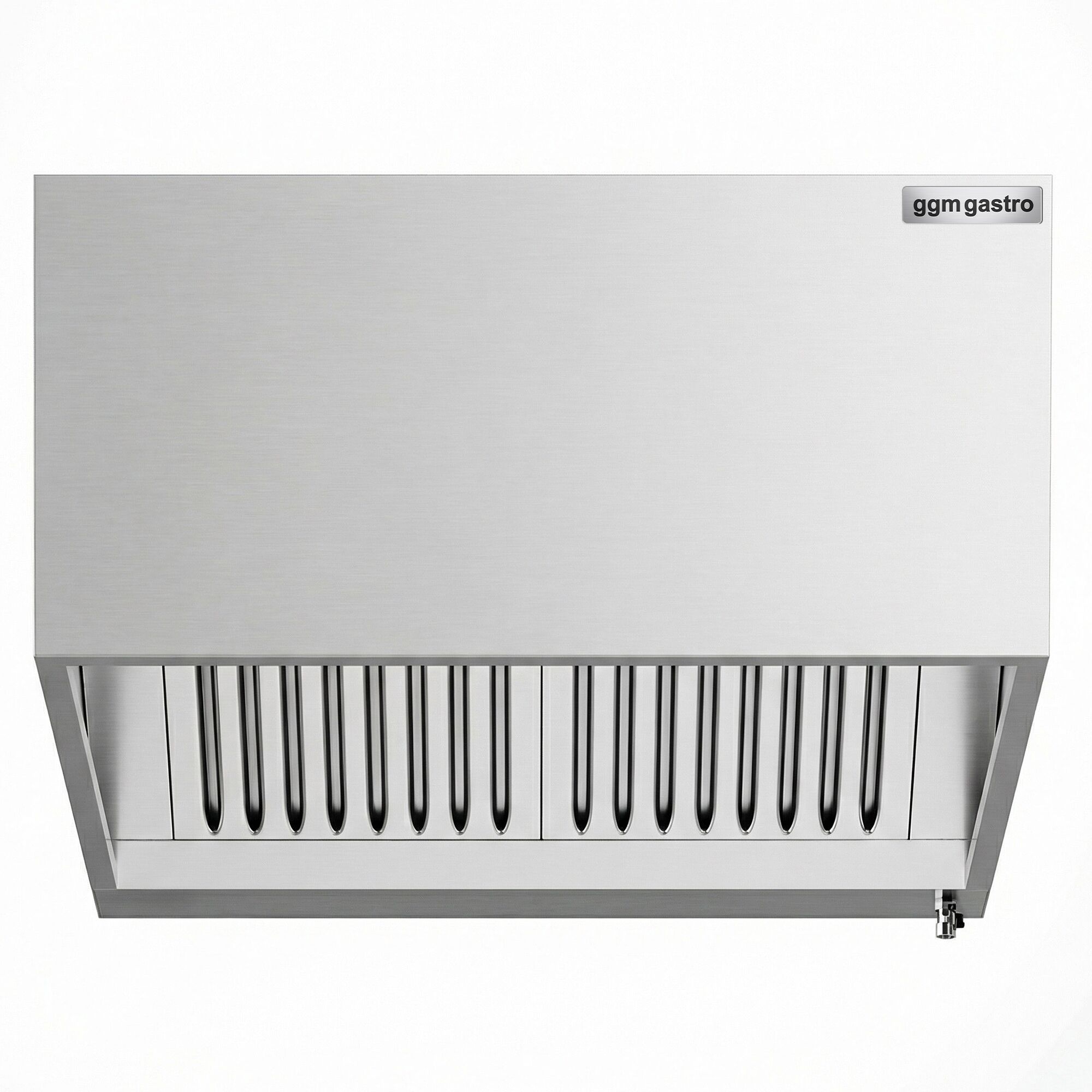 Induction box hood – 1000 mm – with filter & light – without motor