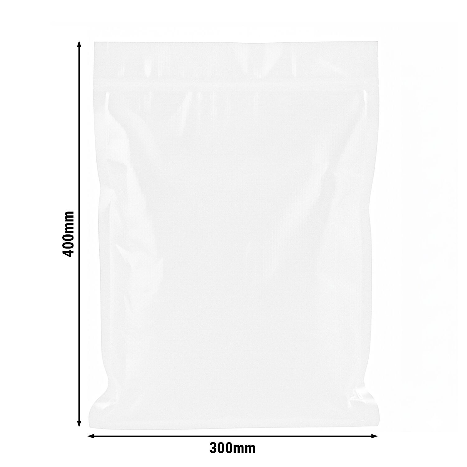 (800 pcs) Sacs sous vide - lisses - 300x400mm - Épaisseur : 140µm