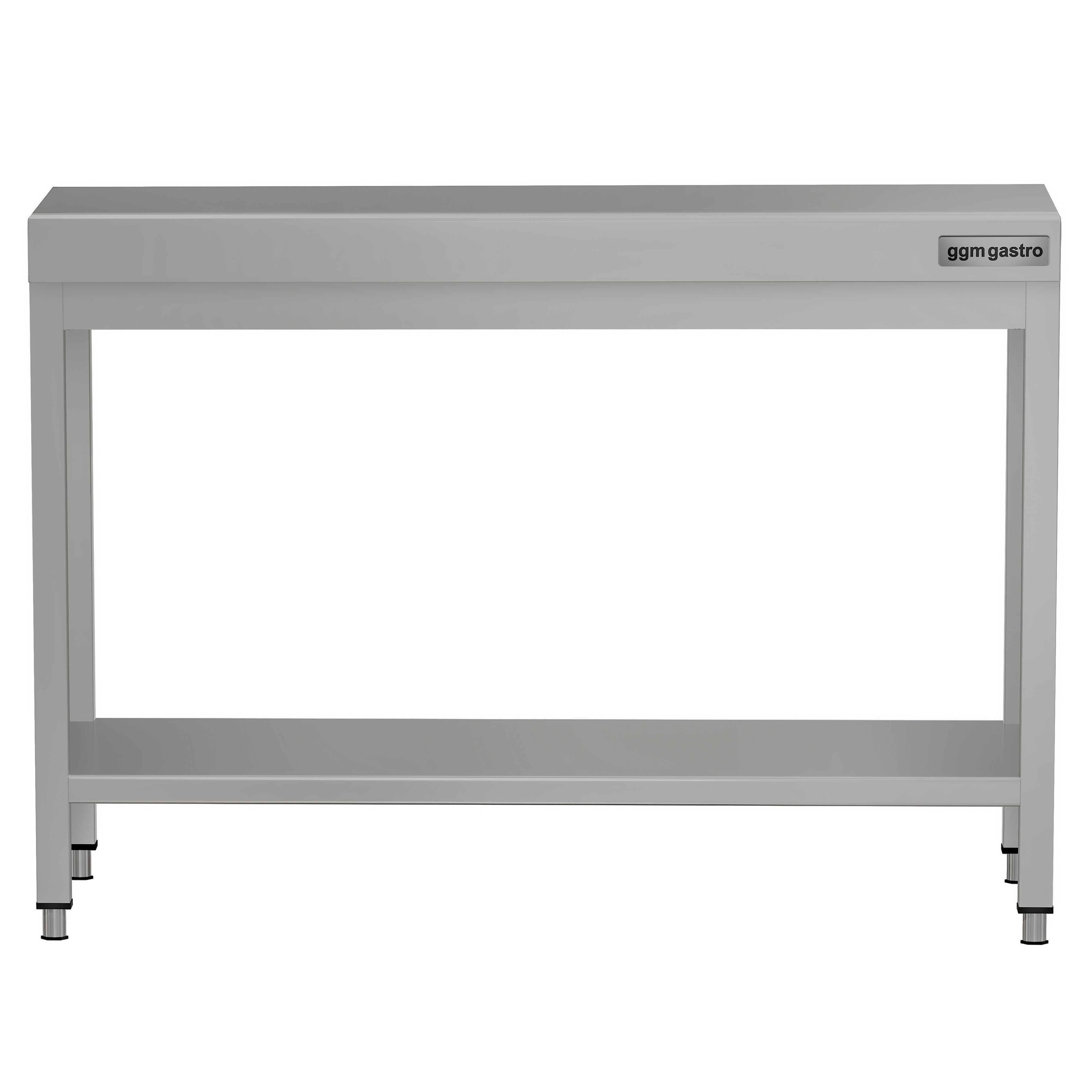 Table de travail en inox ECO – 1000 × 600 mm – avec tablette inférieure